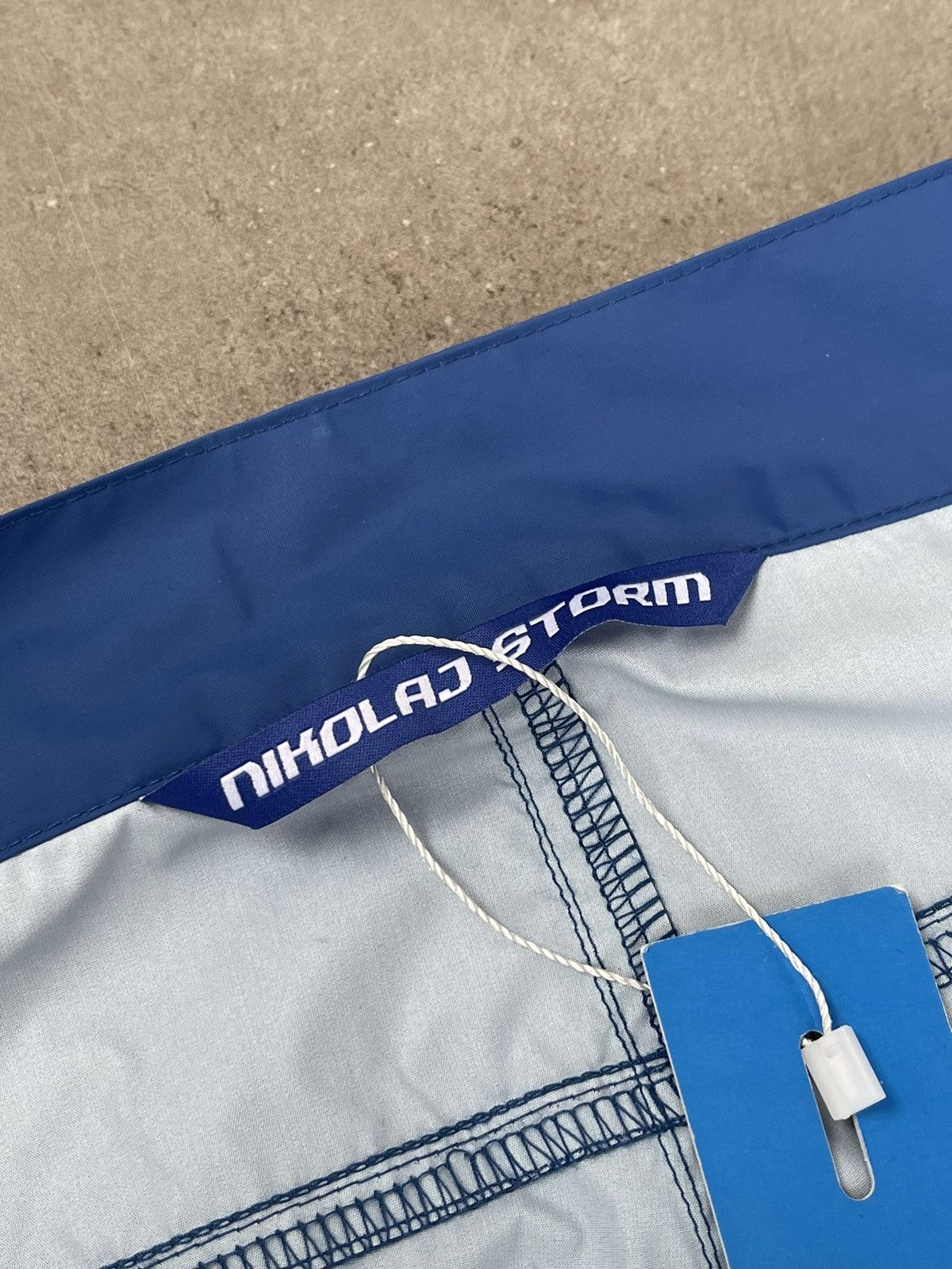 Other !DS! SS22 Nikolaj Storm Logo Blue Chaco Pants Size US 30 / EU 46 - 15 Thumbnail