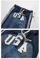 Japanese Brand × Jean 20AW Indigo Union Japan Navy Denim Patchwork USA Pants Size US 32 / EU 48 - 4 Thumbnail