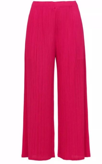 Issey Miyake Issey Miyake Red pleated pants Size 25" / US 0 / IT 36 - 5 Thumbnail