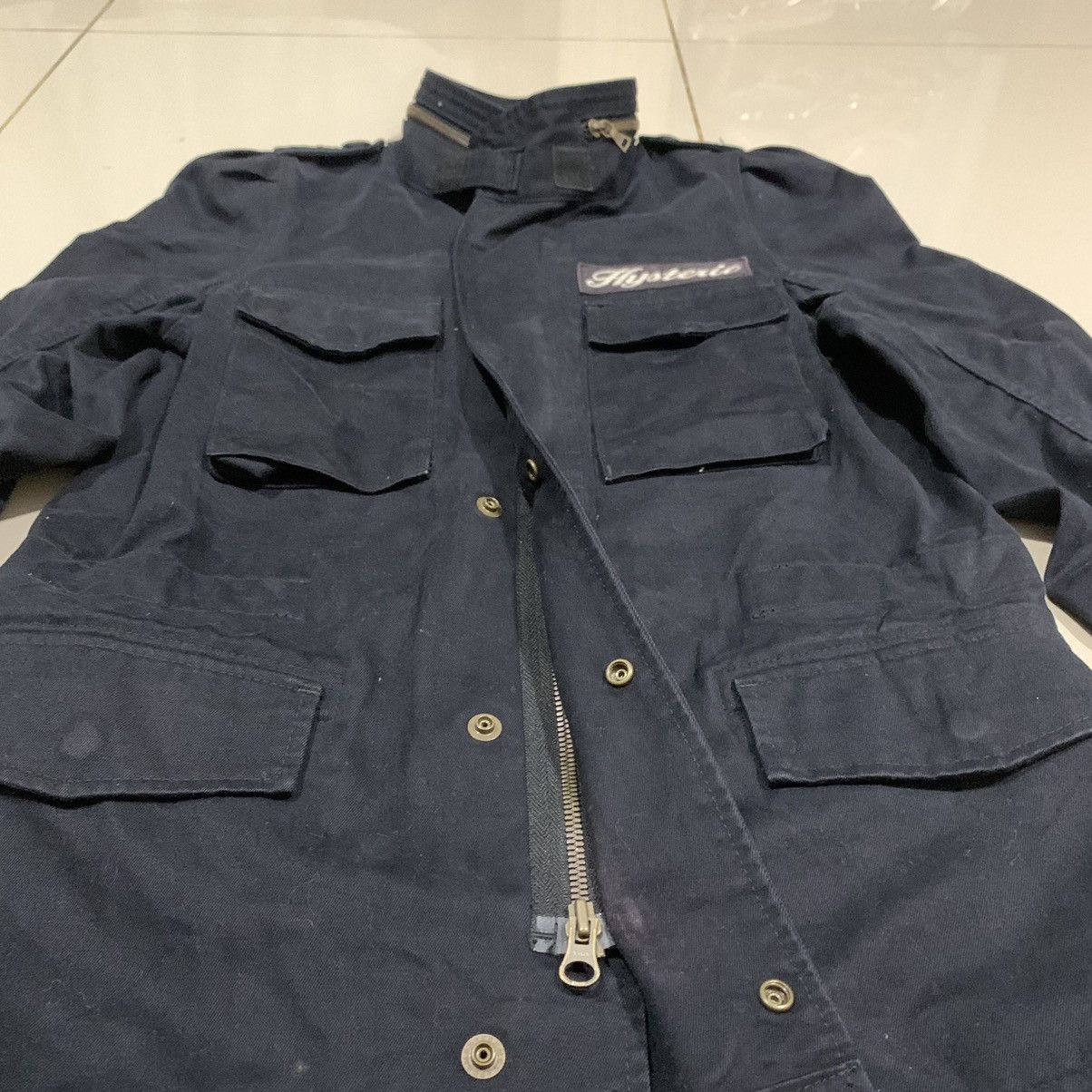 Hysteric Glamour × Japanese Brand × Vintage Vintage Rare M65 Love Buzz Hysteric Glamour Jacket Size ONE SIZE - 11 Thumbnail