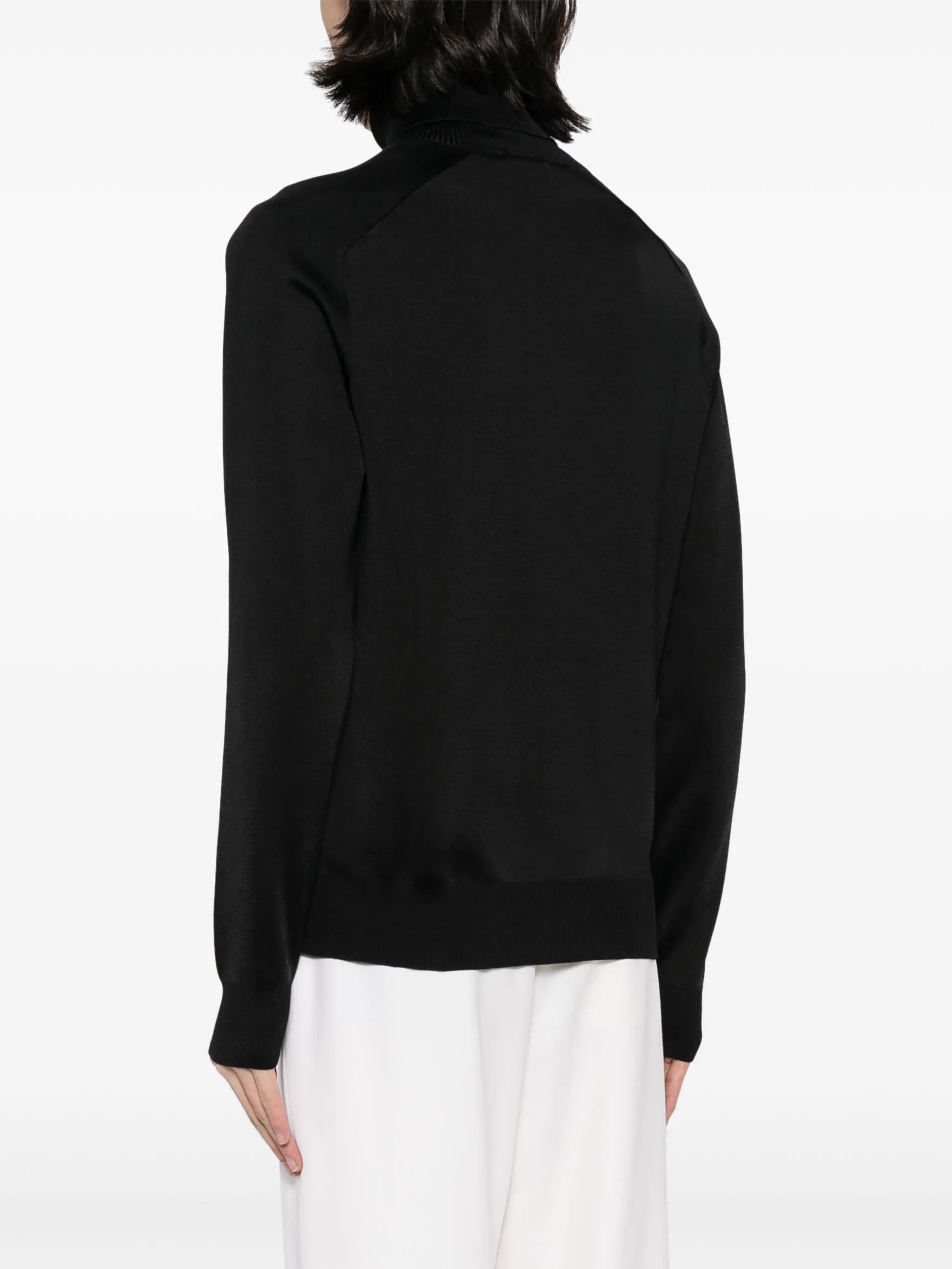 Tom Ford o1w1db10225 KRL020 Rollneck Sweater in Black Size US L / EU 52-54 / 3 - 4 Thumbnail