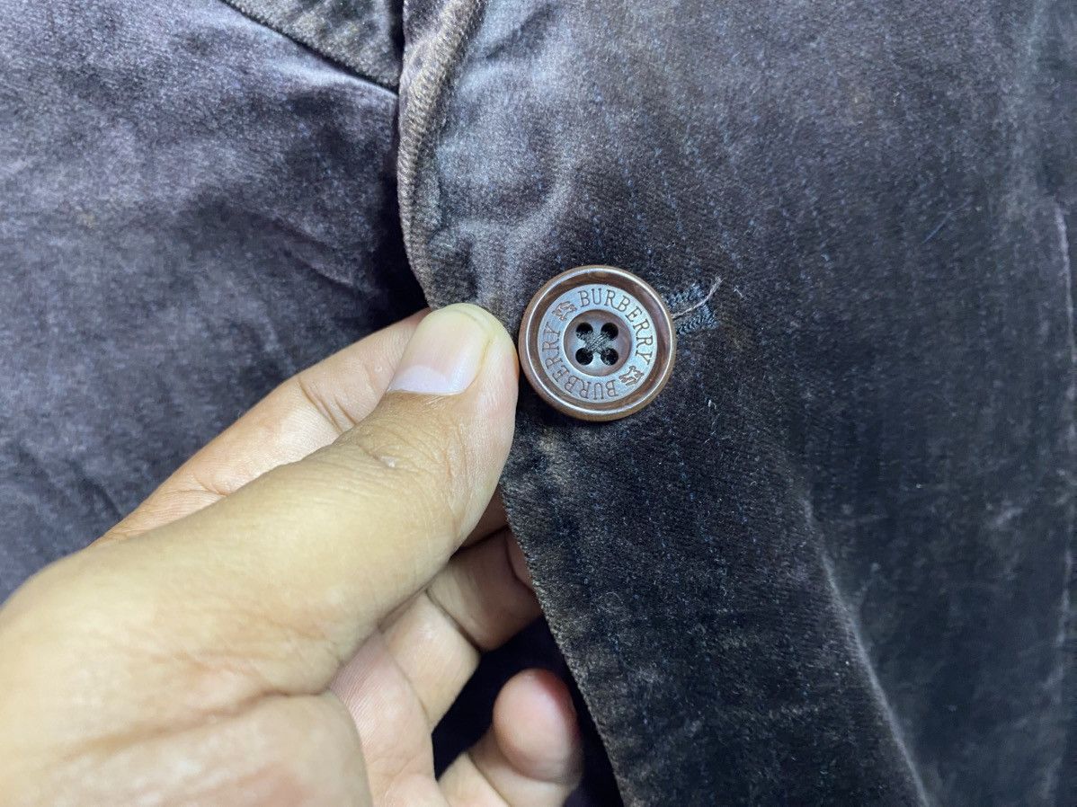 Burberry Burberry Coat velvet brown colour Size 40R - 4 Thumbnail