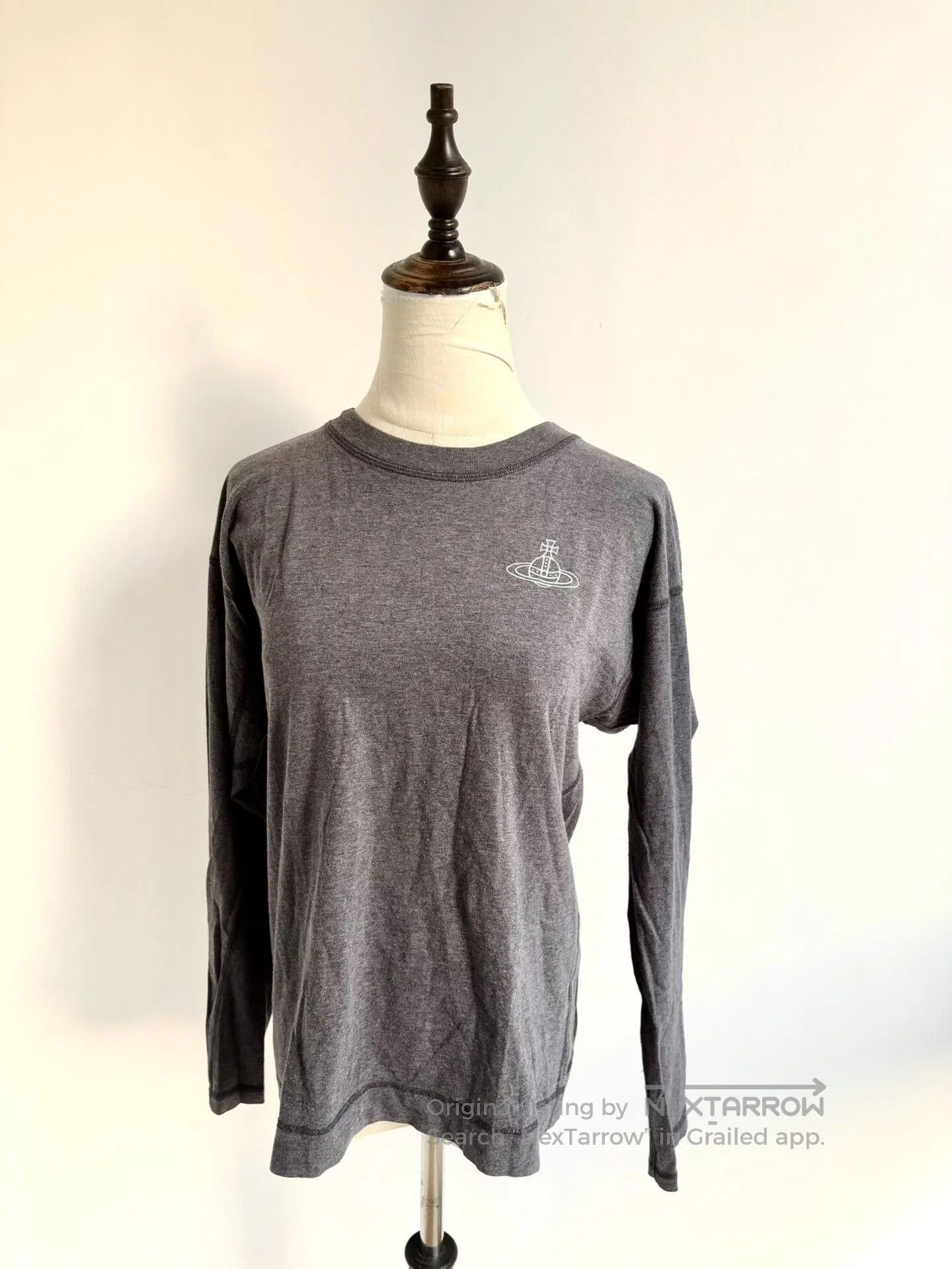 Vivienne Westwood vivienne westwood gray long sleeve top. Size M / US 6-8 / IT 42-44 - 2 Thumbnail