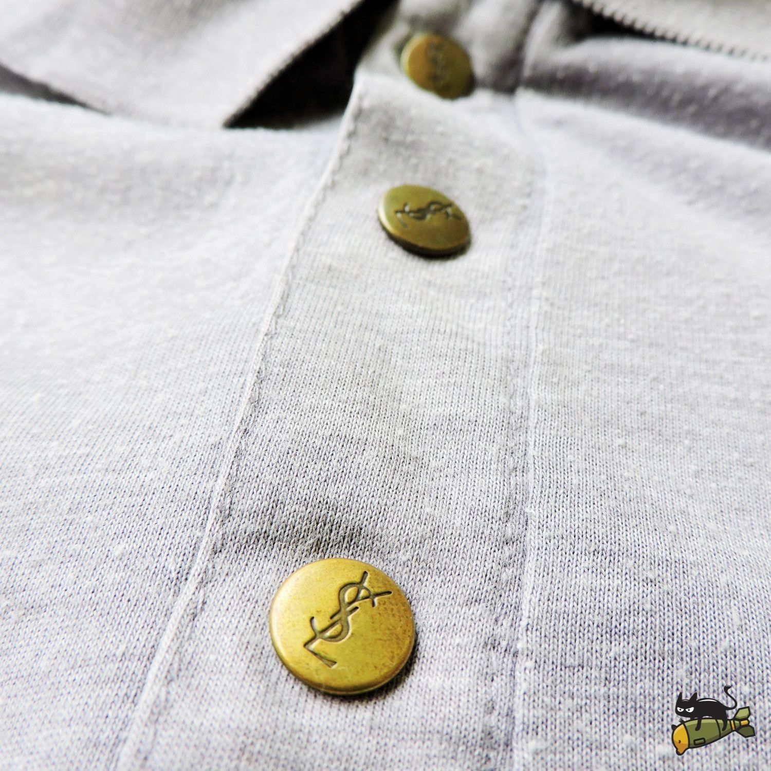 Yves Saint Laurent YVES SAINT LAURENT MONSIEUR SMALL LOGO BOX POLO SHIRT Size US XL / EU 56 / 4 - 5 Thumbnail
