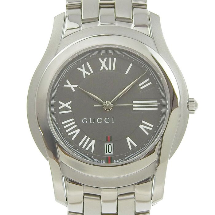 Gucci Gucci G Class Watch 5500M Stainless Steel Silver Quartz Analog ...