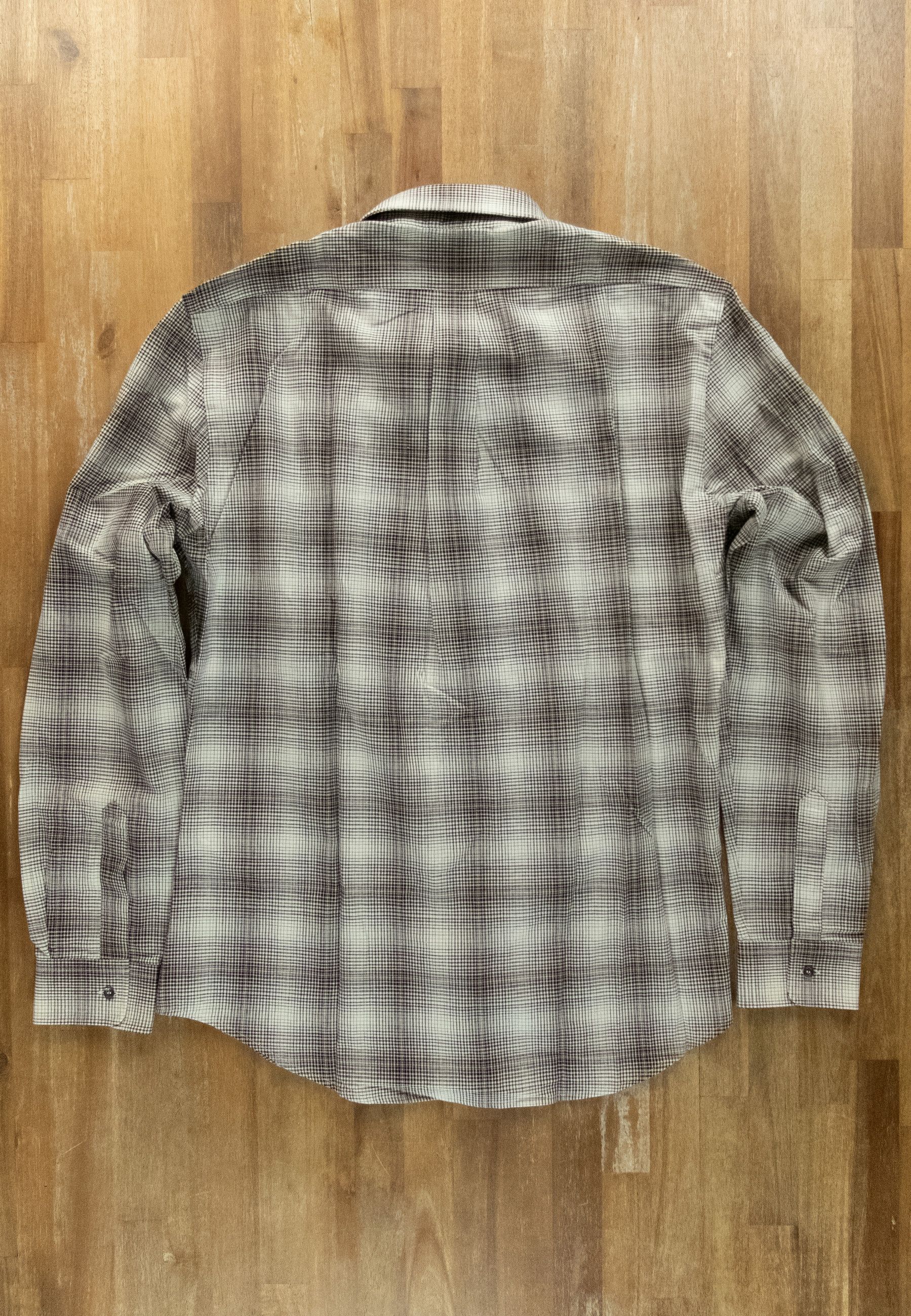 Aspesi ASPESI beige regular fit glencheck plaid button-down shirt Size US L / EU 52-54 / 3 - 8 Thumbnail