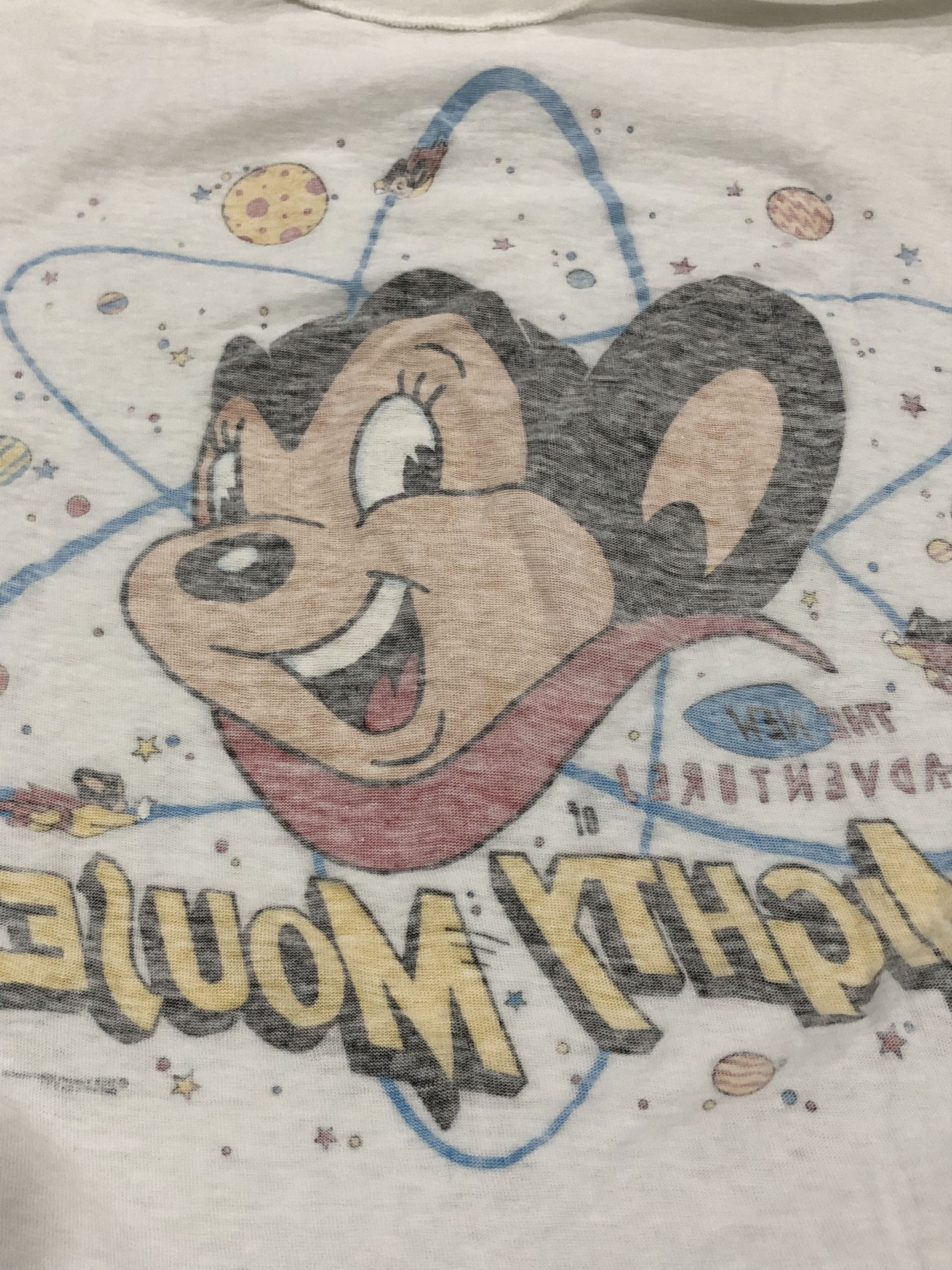 Cartoon Network × Vintage Rare Vintage The New Adventures of Mighty Mouse Tshirt Size US XL / EU 56 / 4 - 9 Thumbnail