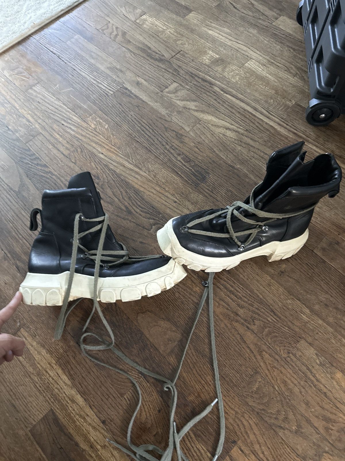 Rick Owens Rick owens pentagram tractor boots Size US 9 / EU 42 - 1 Thumbnail