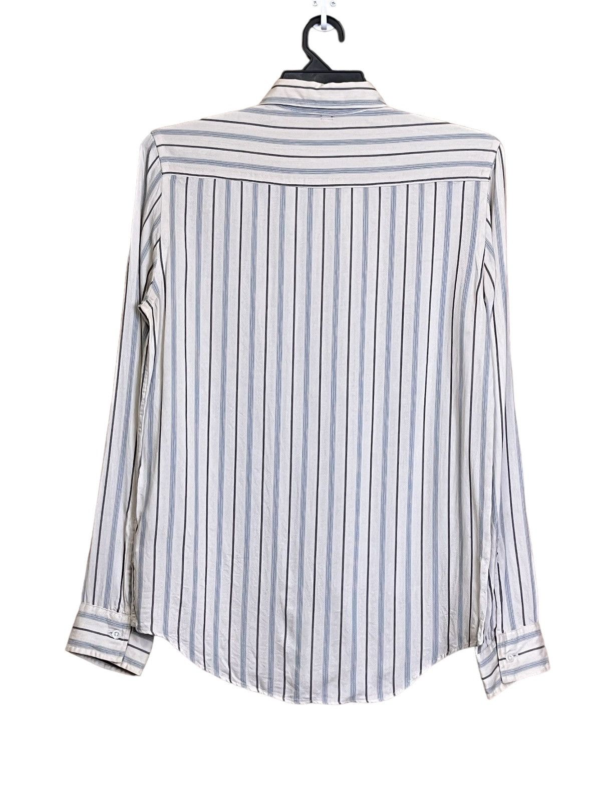 Davit Meursault Japan GRAIL🔥DAVID MEURSAULT JAPAN RAYON STRIPED BUTTON UPS SHIRT Size US M / EU 48-50 / 2 - 2 Thumbnail
