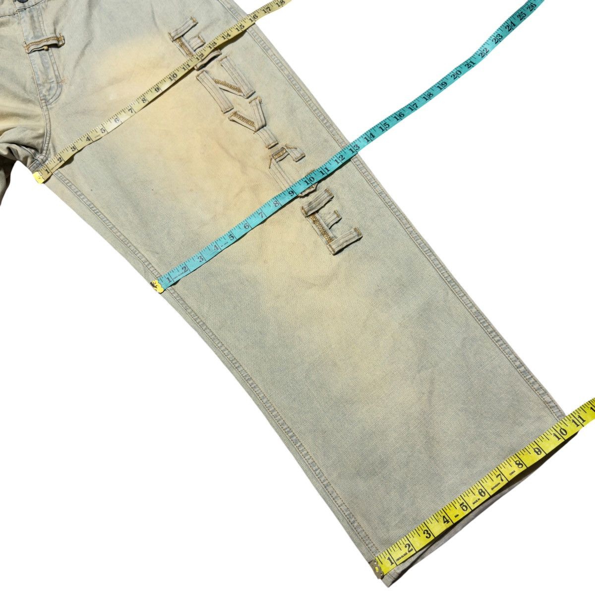 Enyce Vintage Enyce Mudwash Denim Baggy Jeans Size US 38 / EU 54 - 21 Thumbnail