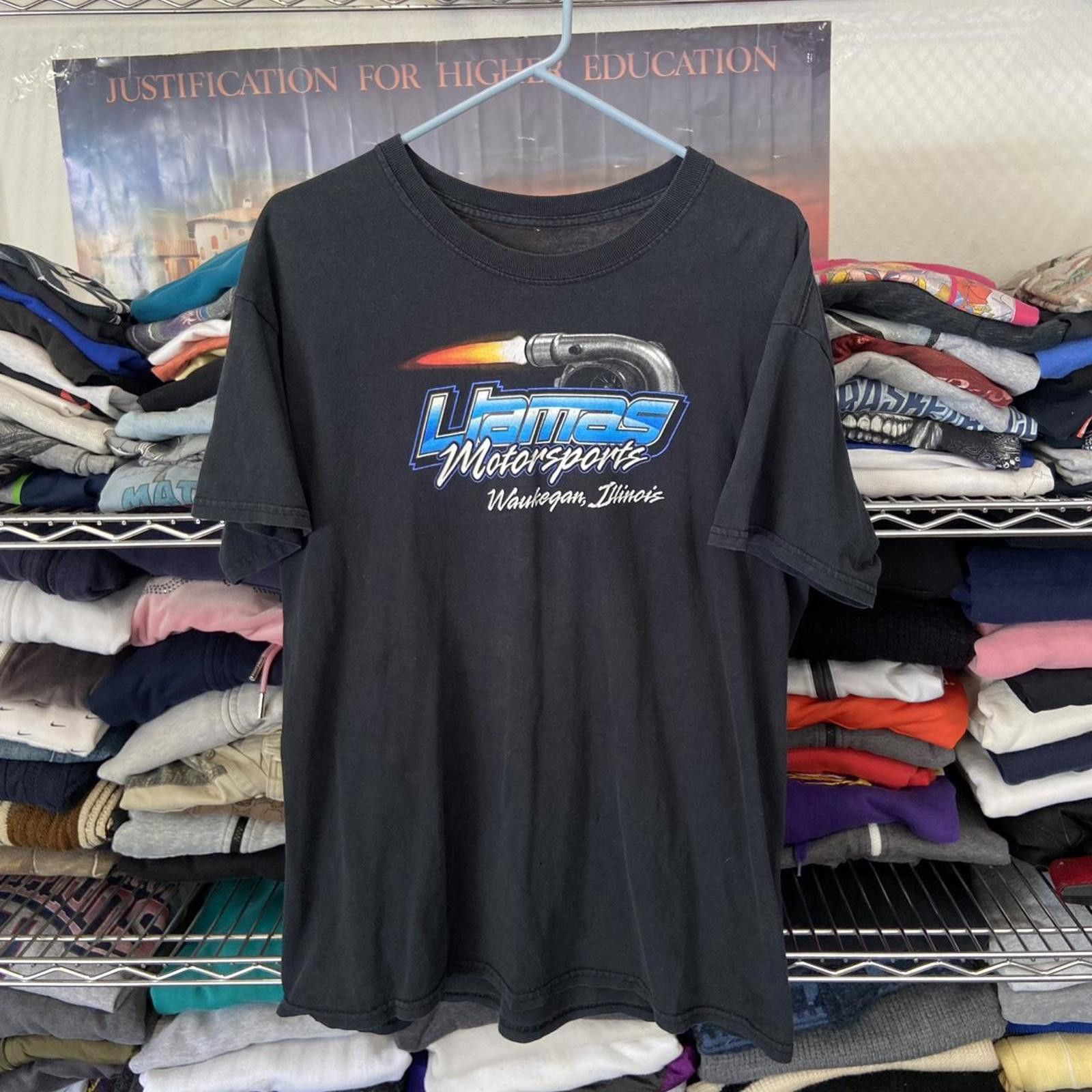 Other Y2K llamas motor sports turbo graphic T-shirt size large Size US L / EU 52-54 / 3 - 2 Thumbnail