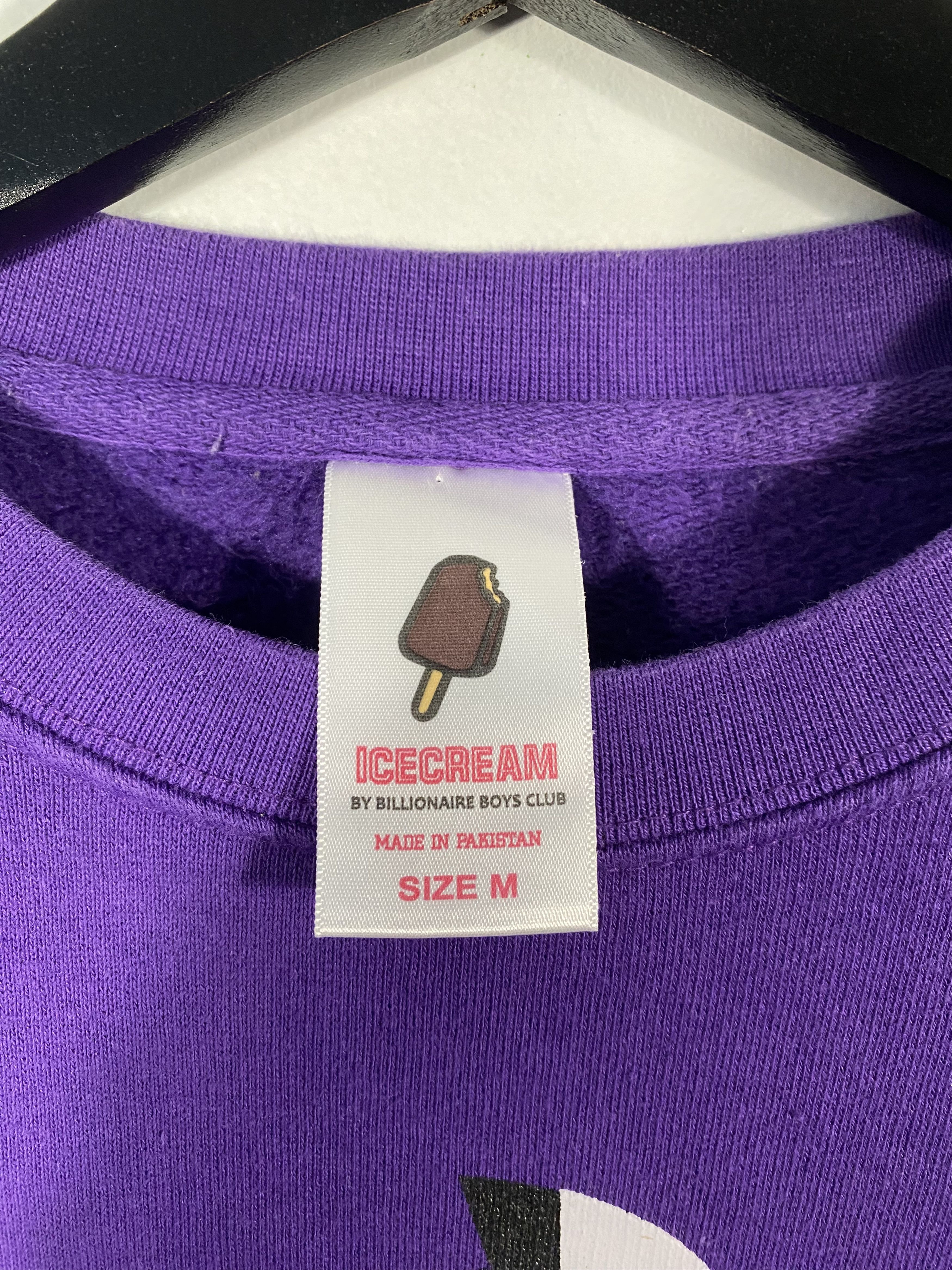 Billionaire Boys Club Billionaire Boys Club Icecream Checkered Logo Sweatshirt Size US M / EU 48-50 / 2 - 4 Thumbnail