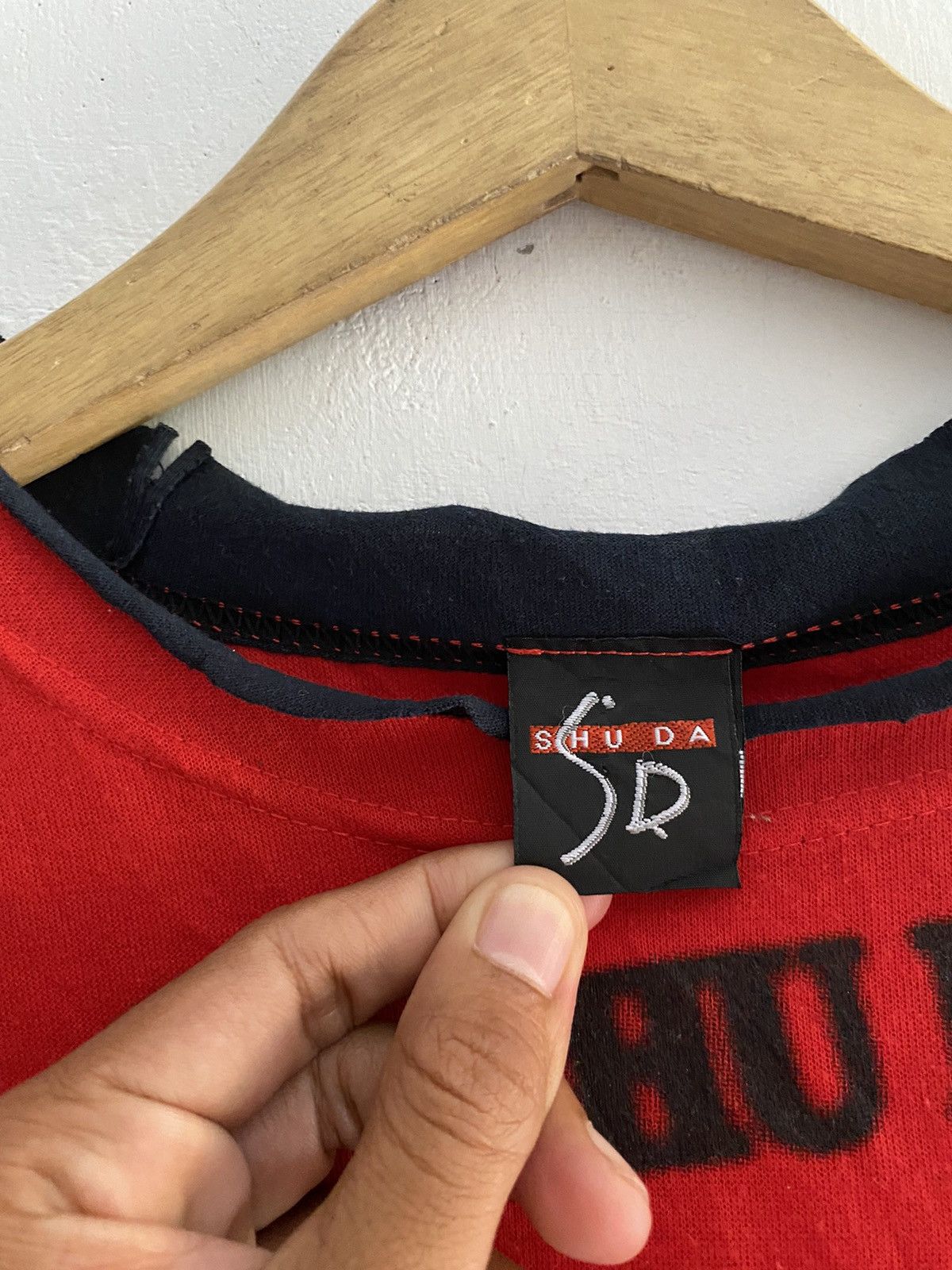 If Six Was Nine × Japanese Brand × PPFM Japanese shu da distressed double layers tshirt Size US L / EU 52-54 / 3 - 5 Thumbnail
