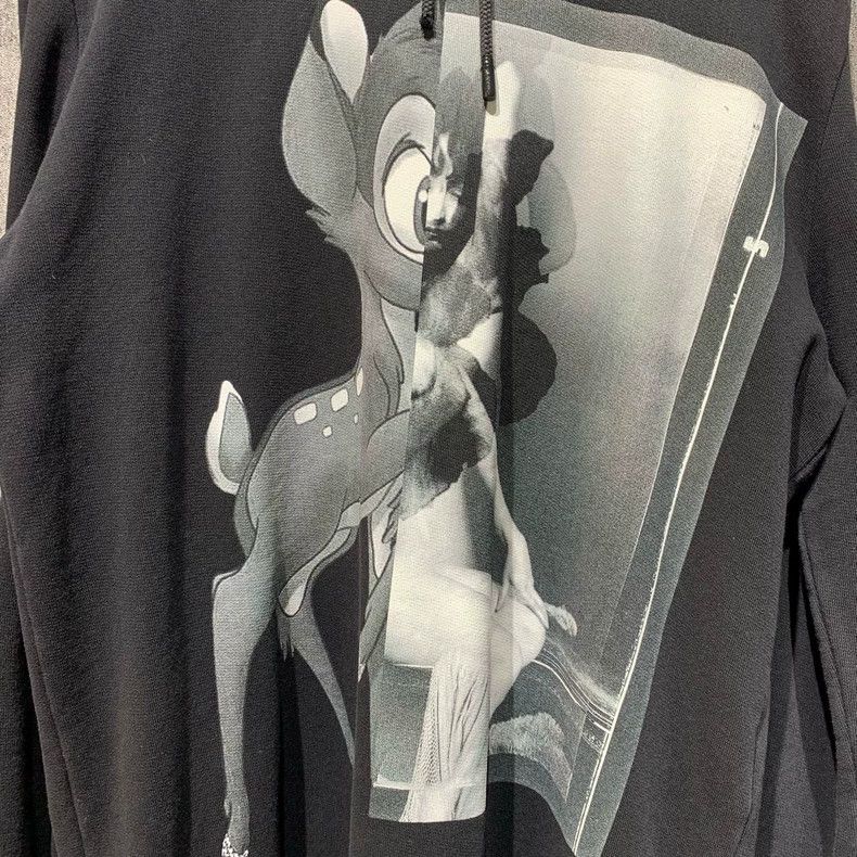 Givenchy Givenchy Classic Black and White Deer Logo Sweatshirt 2505- Size US S / EU 44-46 / 1 - 5 Thumbnail