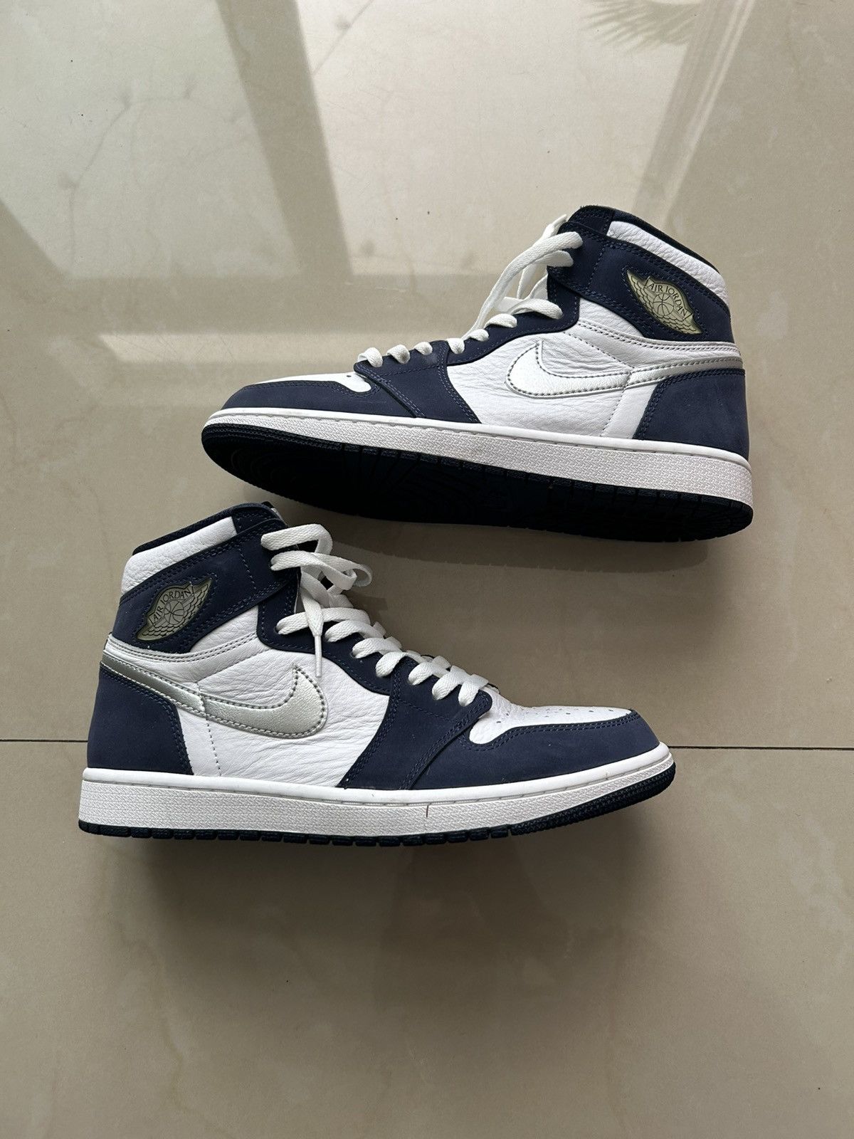 Jordan Brand Jordan 1 COJP Midnight Navy Size US 9 / EU 42 - 1 Thumbnail