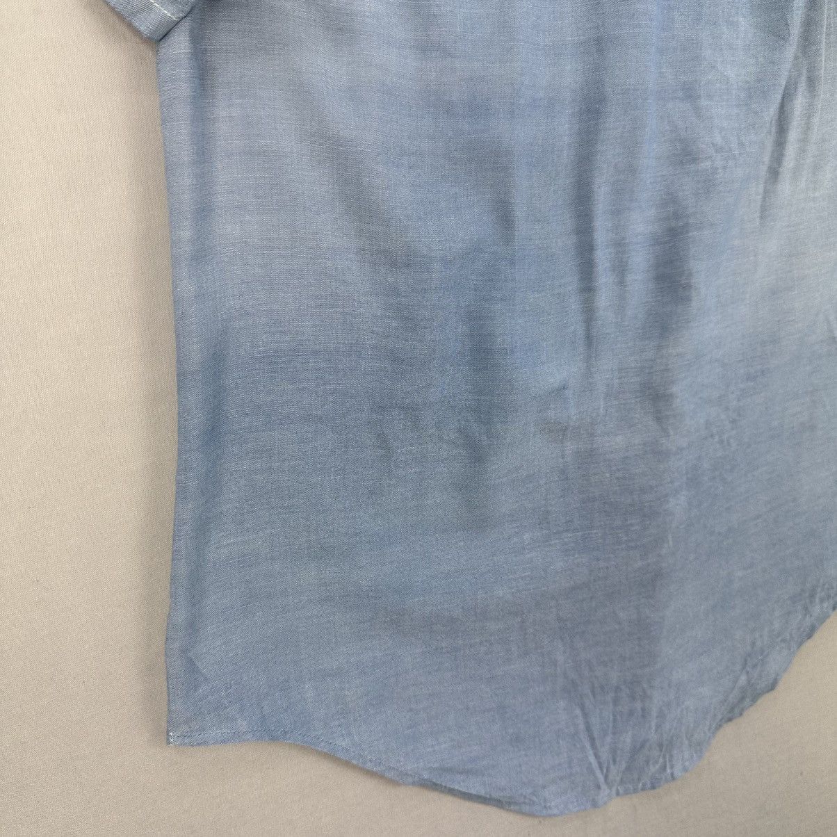 Big Mac Vintage 60s Big Mac Chambray Workwear Shirt Double Pocket Size US S / EU 44-46 / 1 - 6 Thumbnail