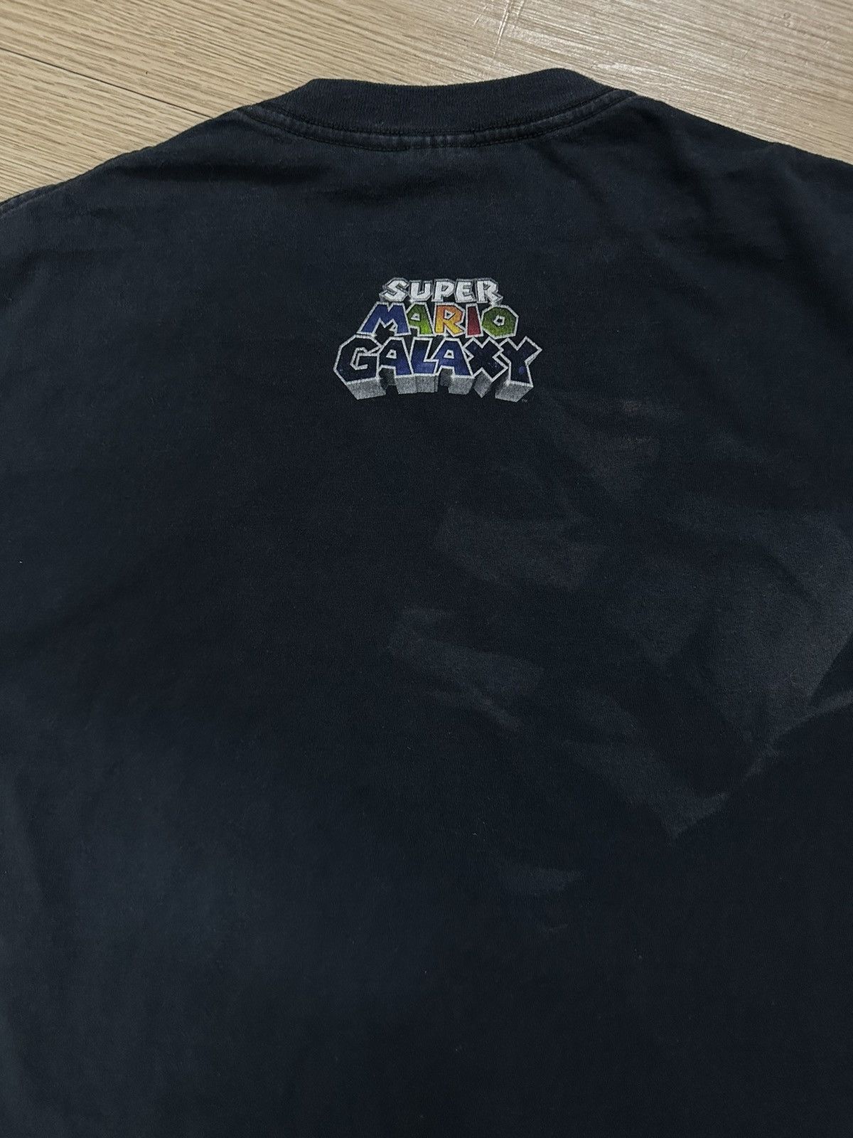 Nintendo × Vintage Rare Vintage 2008 Nintendo Mario Super Galaxy Rainbow Tee Size US XL / EU 56 / 4 - 10 Thumbnail