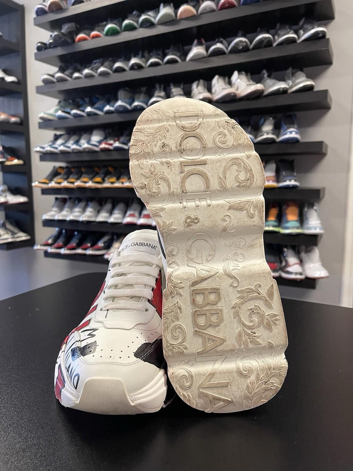 Dolce & Gabbana Size 9.5 - Dolce & Gabbana Men Leather Sneakers 1984 Milano Size US 9.5 / EU 42-43 - 8 Thumbnail