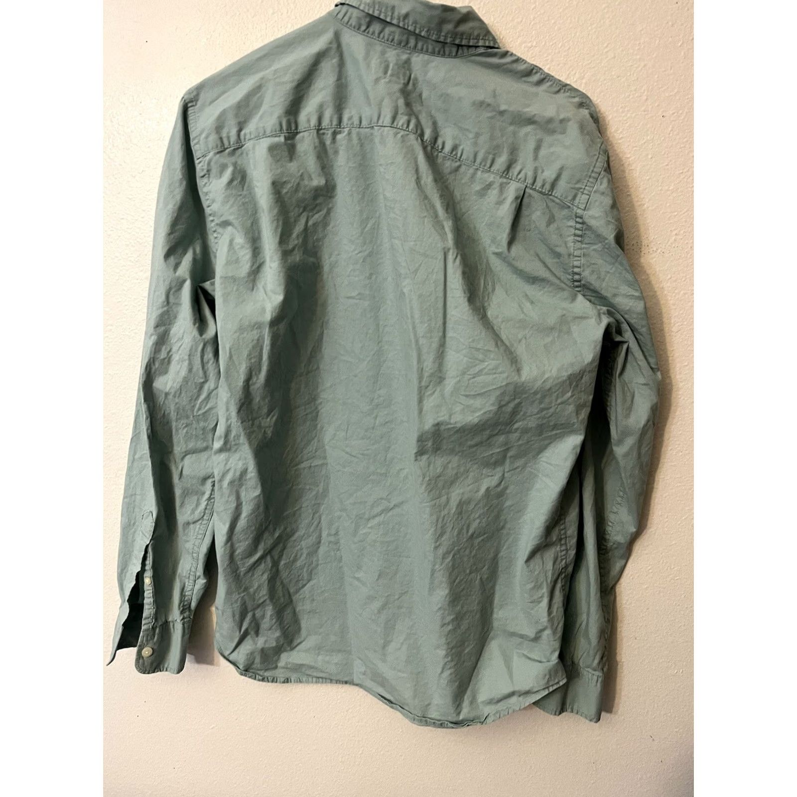 Gap Gap Button-Down Shirt Slim Fit Green L Men Regular Size Size US L / EU 52-54 / 3 - 3 Thumbnail