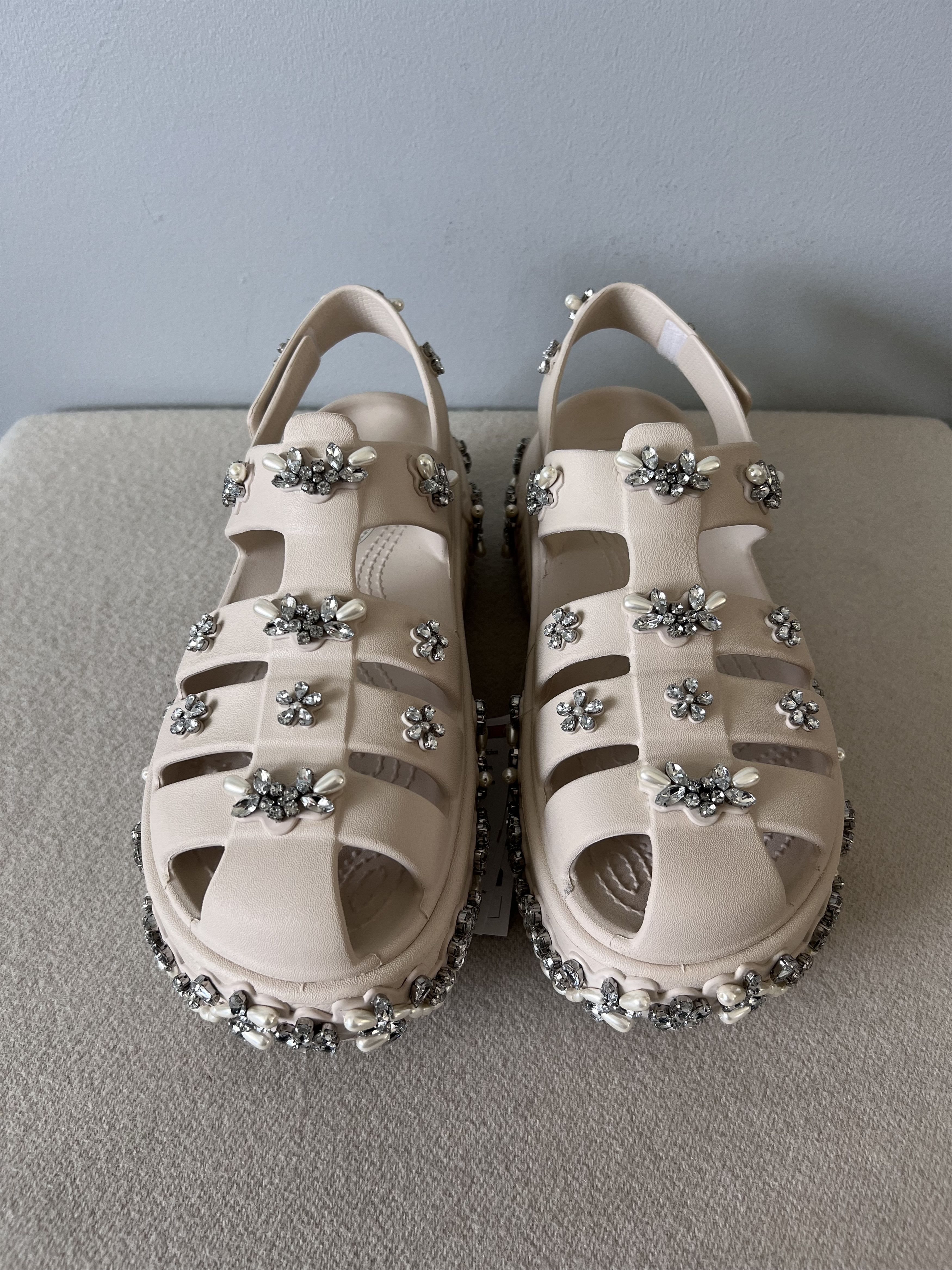 Crocs × Simone Rocha Simone Rocha Crocs Stomp Fisherman Clogs in Stucco Size US 10 / IT 40 - 4 Thumbnail