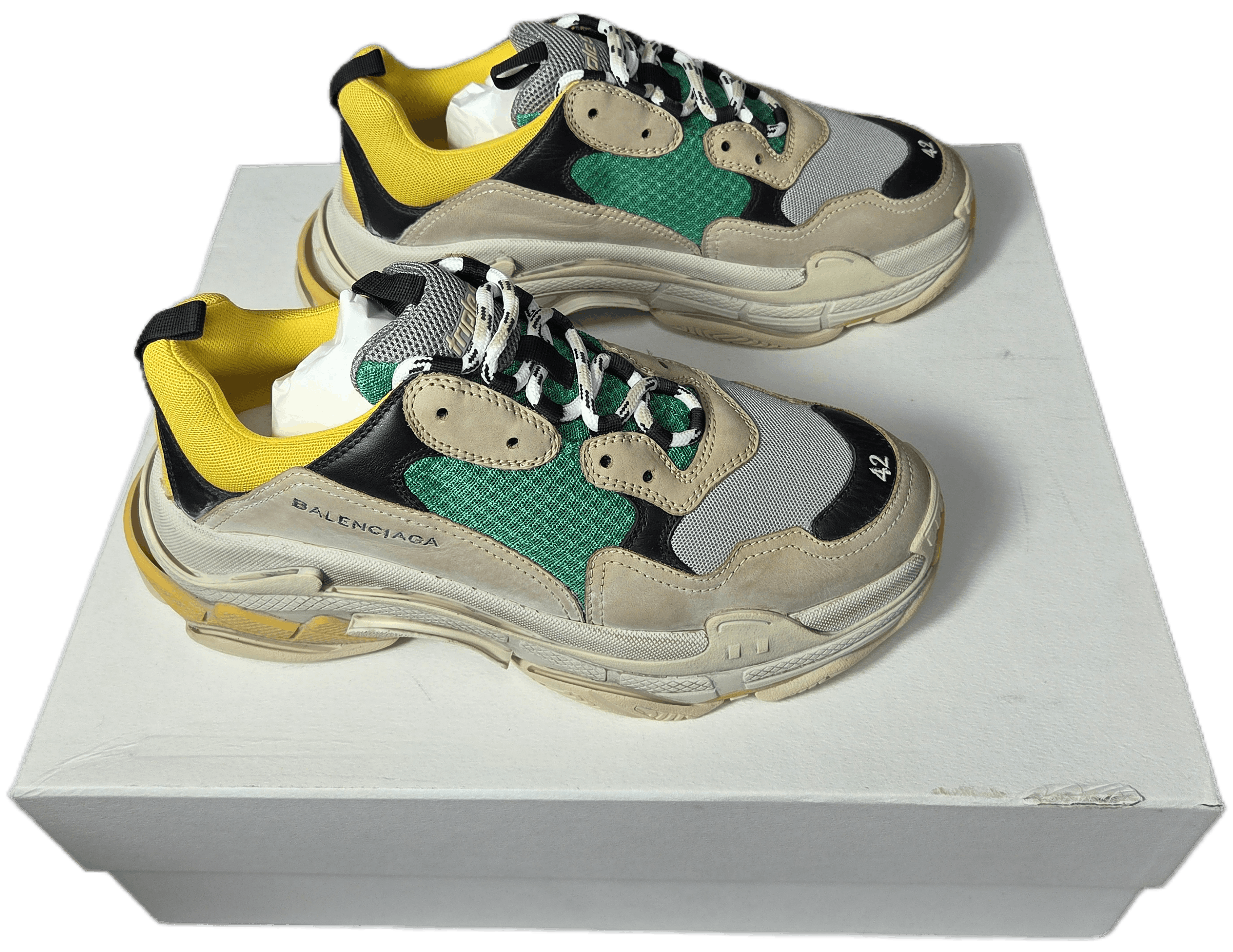 Balenciaga Balenciaga Triple S OG Made In Italy 483513 W06E3 7070 Size US 9 / EU 42 - 2 Thumbnail