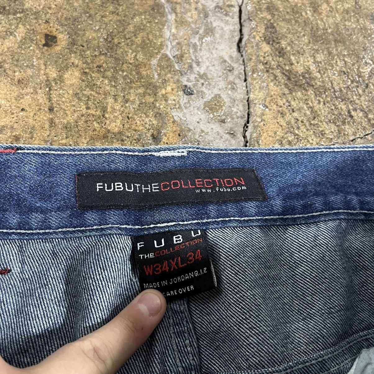 Fubu × JNCO × Vintage Crazy Vintage Y2K FUBU Carpenter Jeans Baggy Skater Unique Size US 34 / EU 50 - 15 Thumbnail