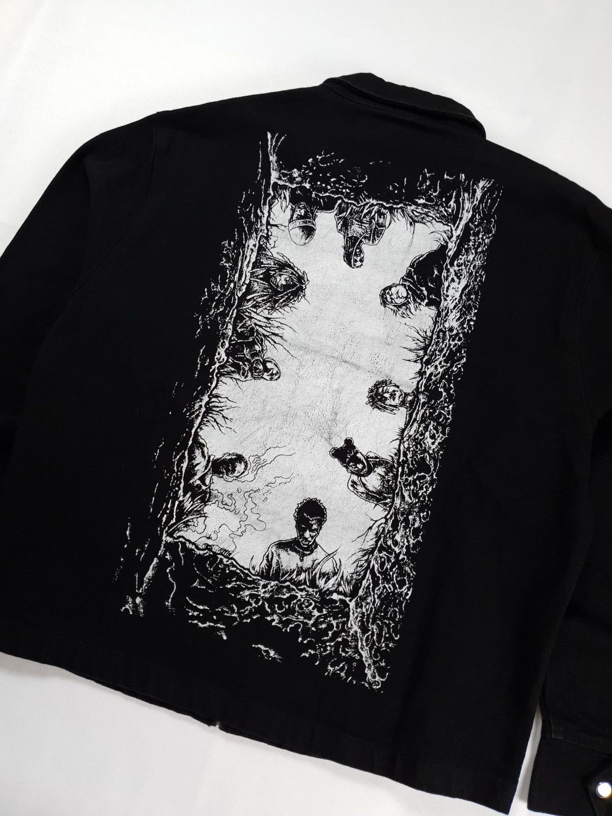 Babylon × Fuck The Population FTP x Babylon Grave Work Jacket (2021) Size US L / EU 52-54 / 3 - 6 Thumbnail