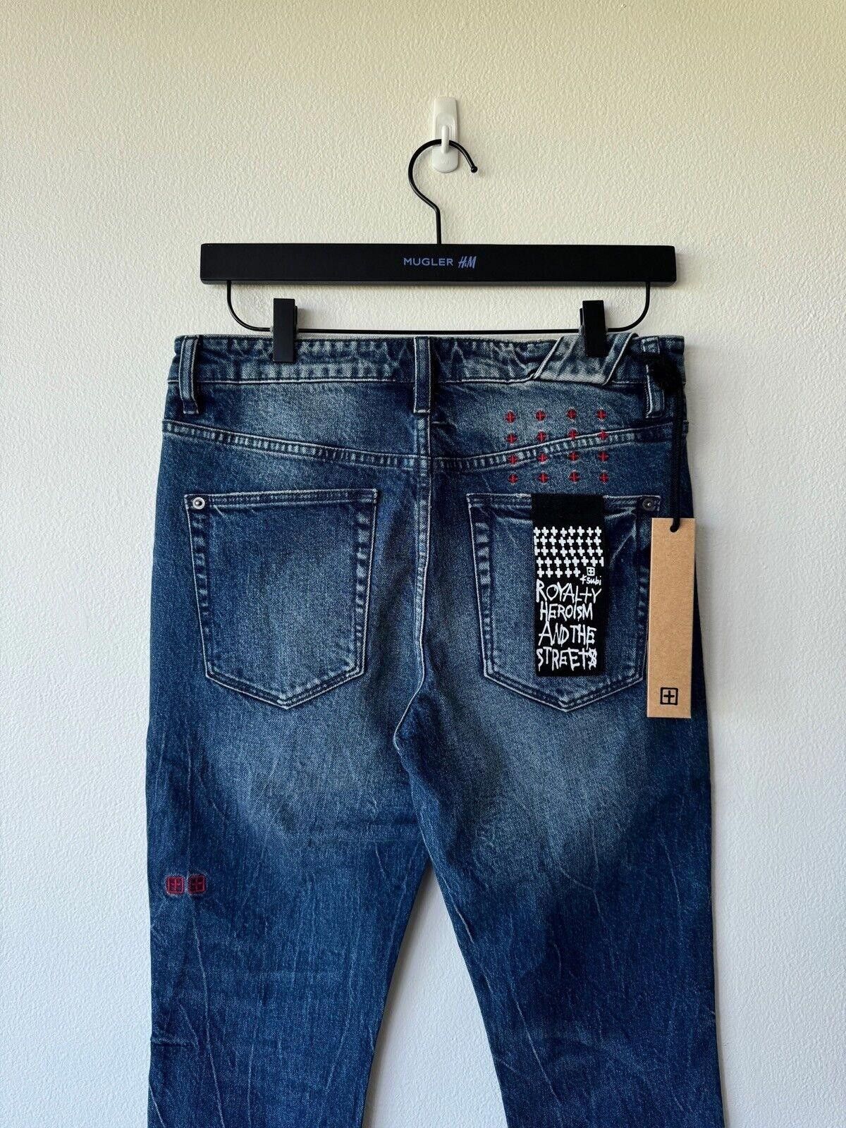 Ksubi new Ksubi mens denim jean chitch 32 small medium hilite blue Size US 32 / EU 48 - 6 Thumbnail