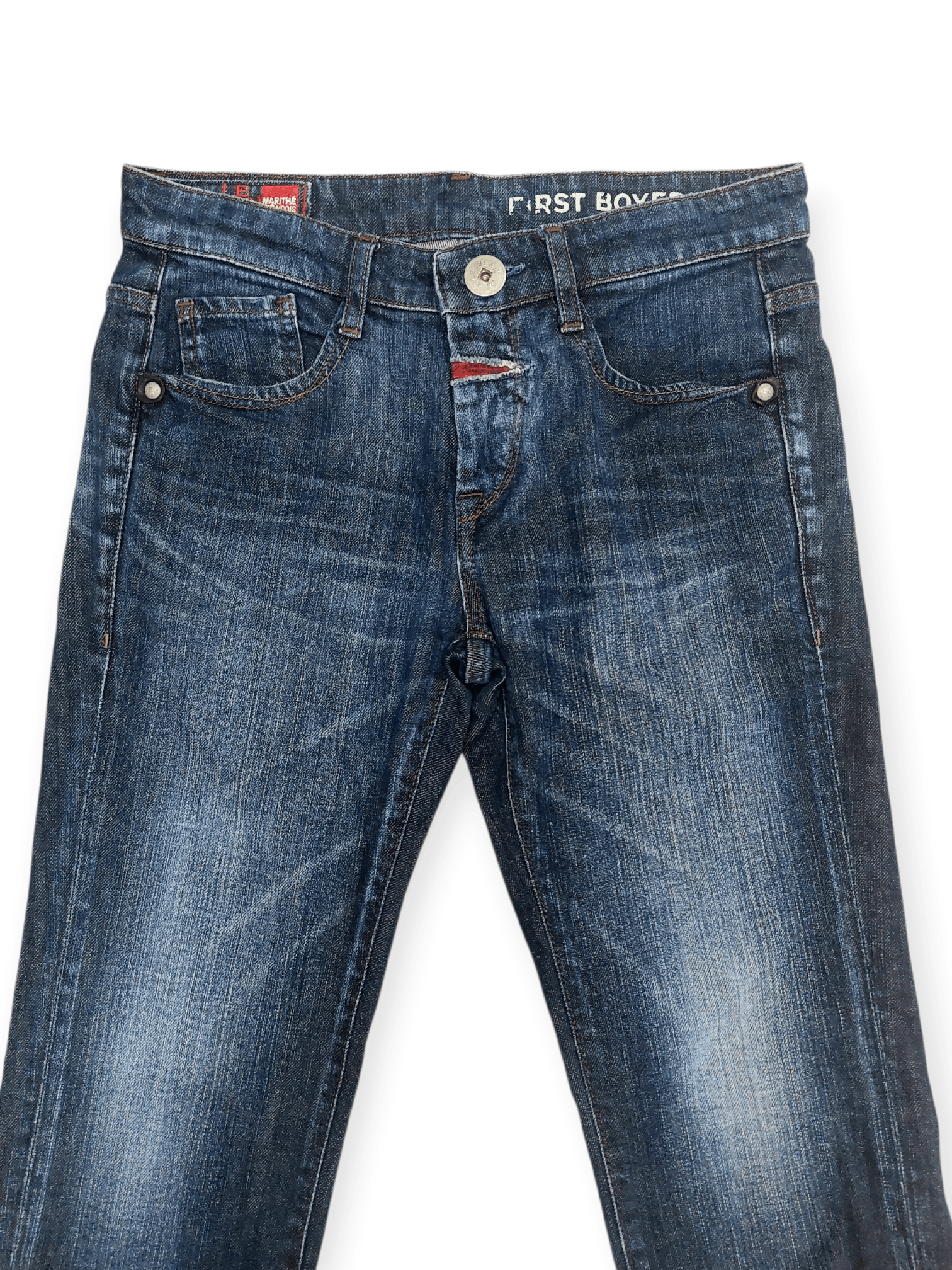 Marithe + Francois Girbaud Marithe + Francois Girbaud Classic First Boyfriend Denim Size 29" - 4 Thumbnail