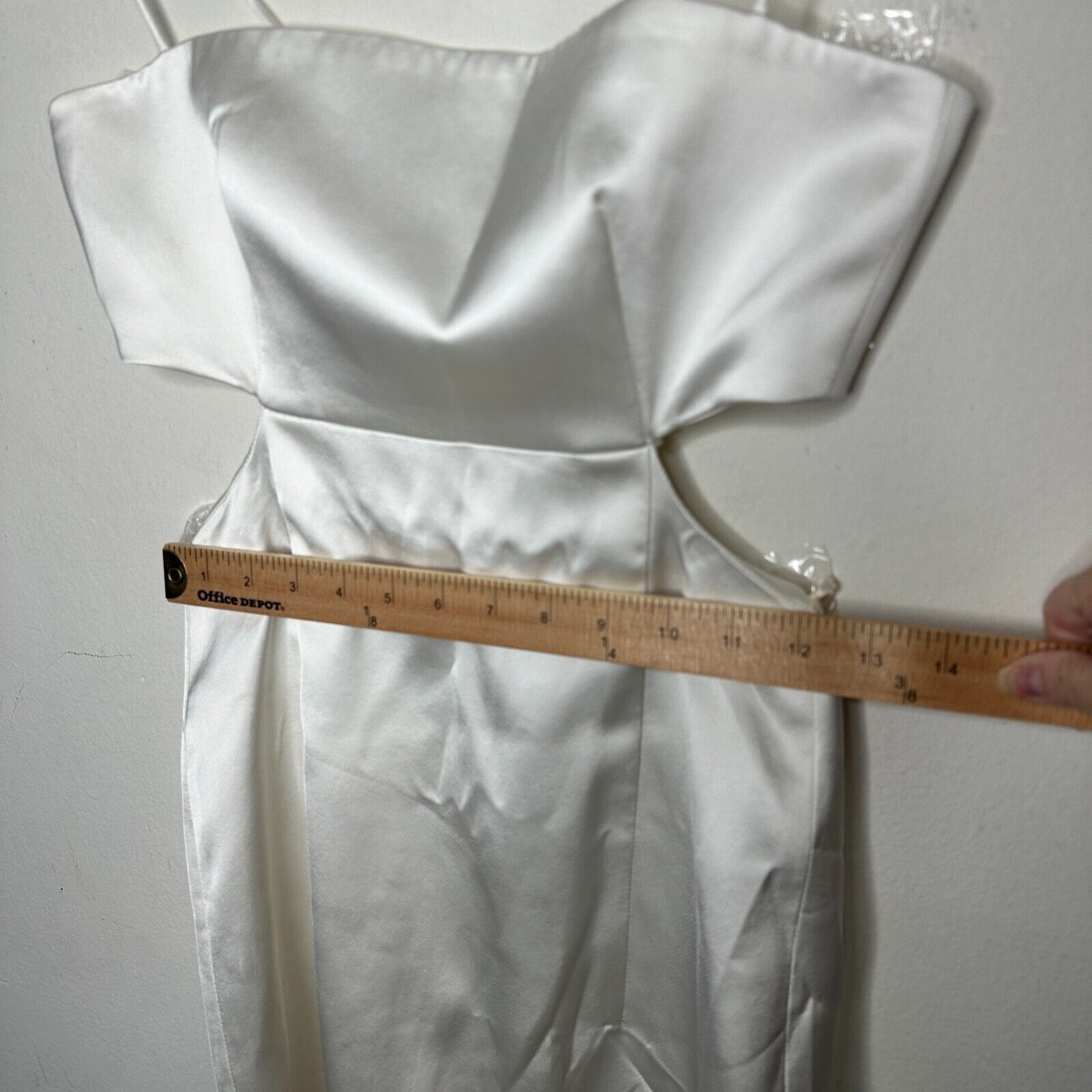 GAUGE81 Gauge81 Marta White Cut Out Sleeveless Open Side Tie Mini S Size S / US 4 / IT 40 - 12 Thumbnail