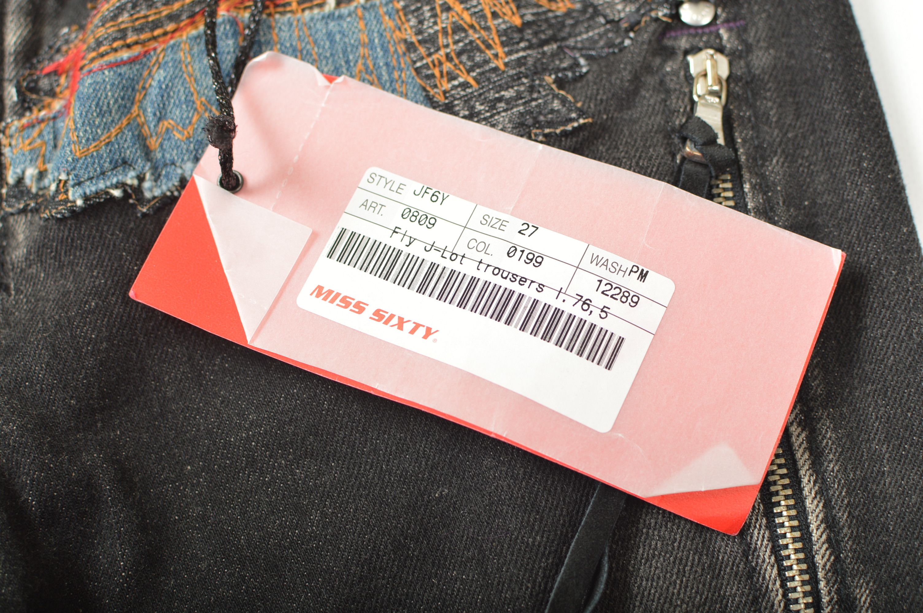 Miss Sixty × Vintage Miss Sixty 60 Fly J-Lot Trousers Vintage Y2K Denim Jeans Size 27" / US 4 / IT 40 - 3 Thumbnail