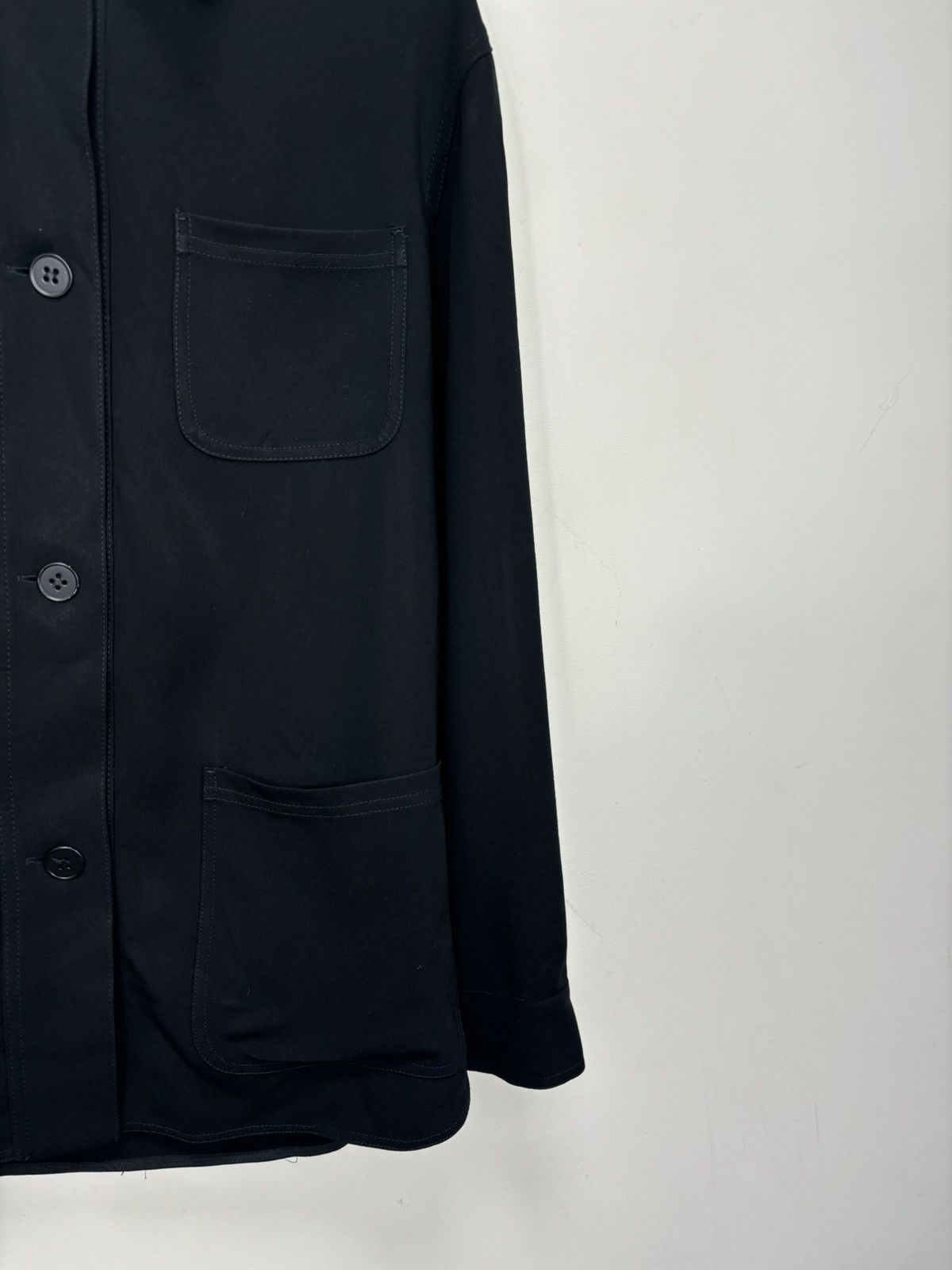 Max Mara Max Mara Studio Jacket & Flared Sable-Fabric Pants Suit Size M / US 6-8 / IT 42-44 - 4 Thumbnail