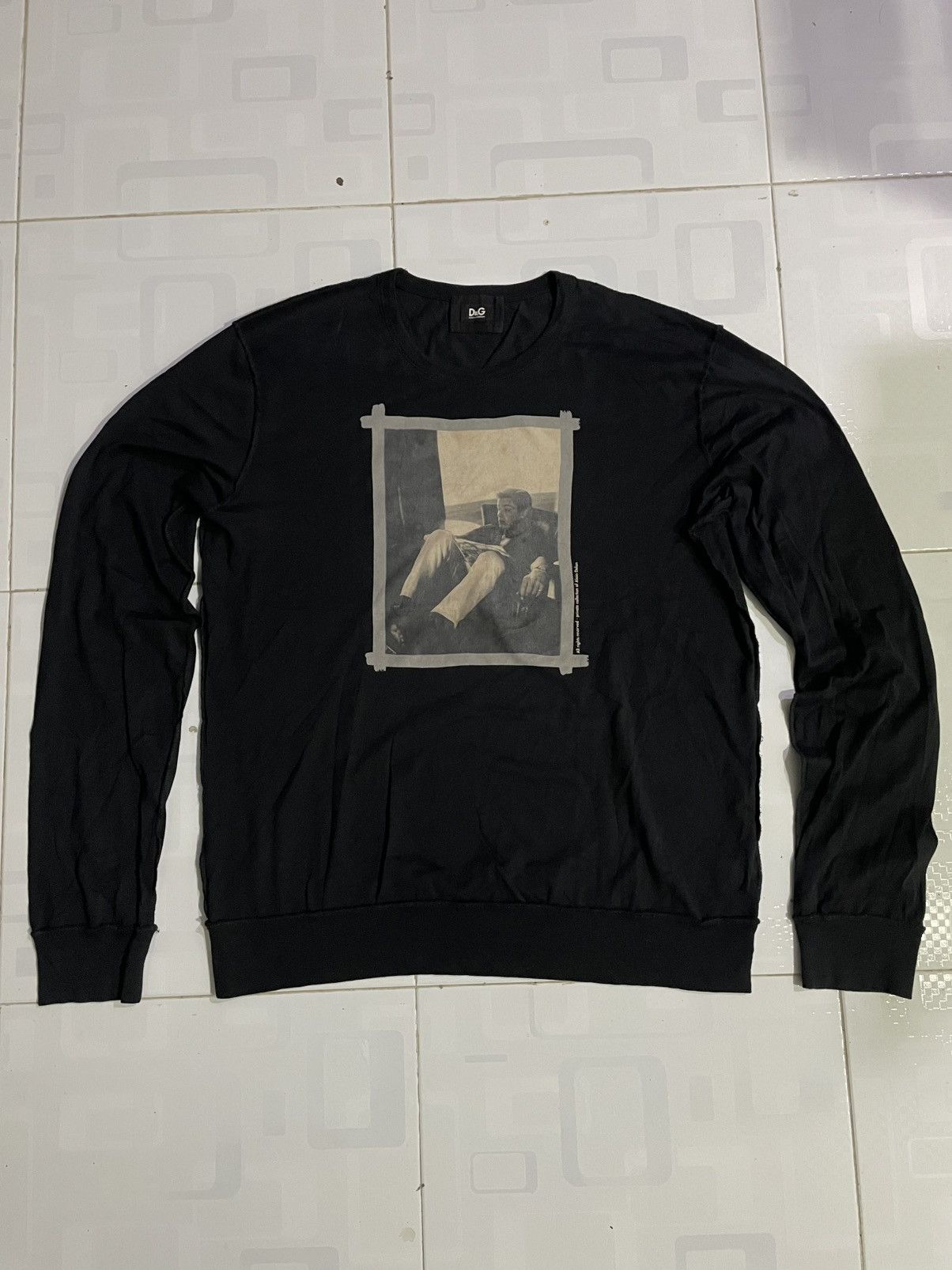 Dolce & Gabbana Dolce & Gabbana Long Sleeve Men Printed Size US L / EU 52-54 / 3 - 1 Thumbnail
