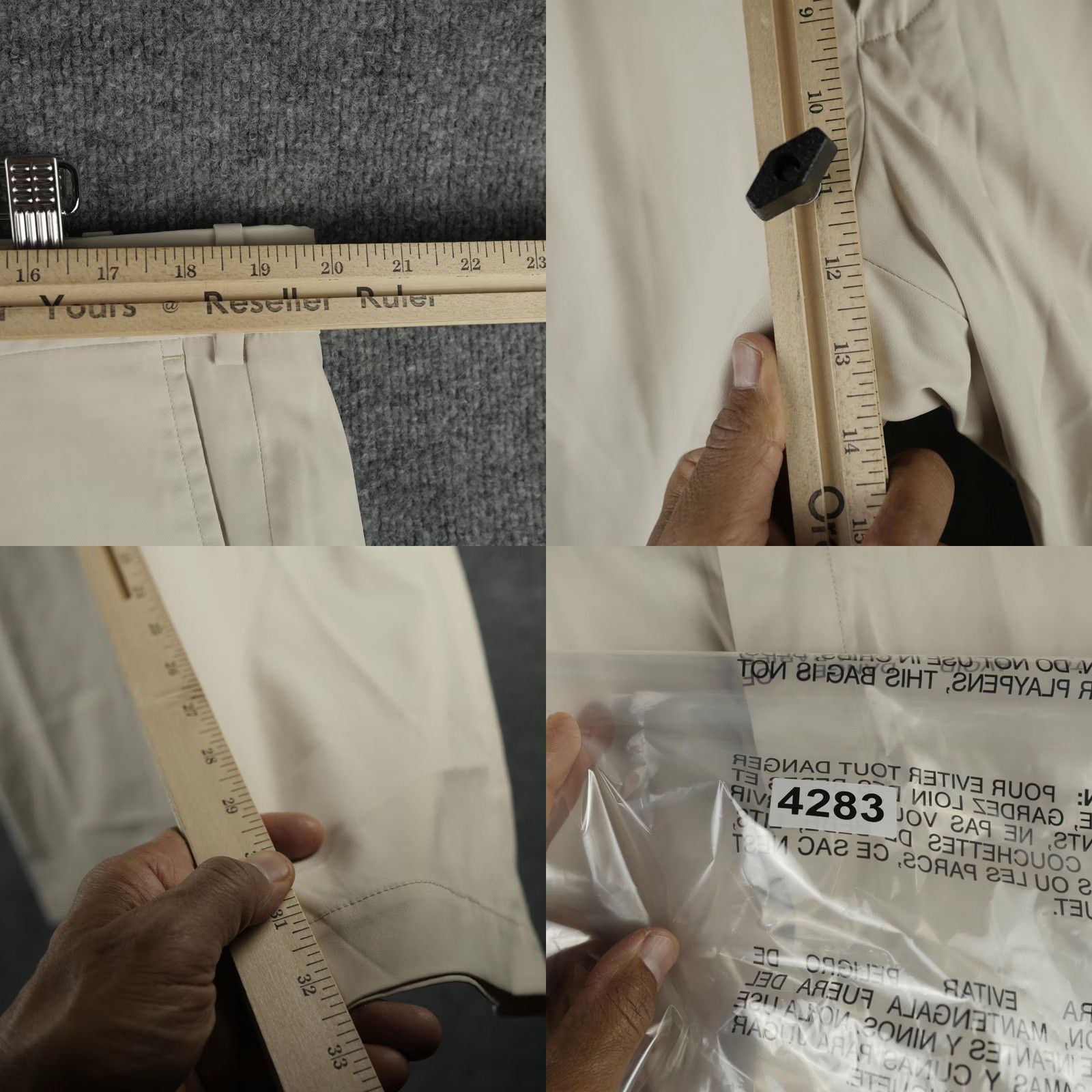 Ralph Lauren Ralph Lauren RLX Golf Chino Pants Mens 38x32 Beige Twill Stretch Moisture Wicking NWT Slim Straight Pockets Reg Flk? Size US 38 / EU 54 - 11 Thumbnail