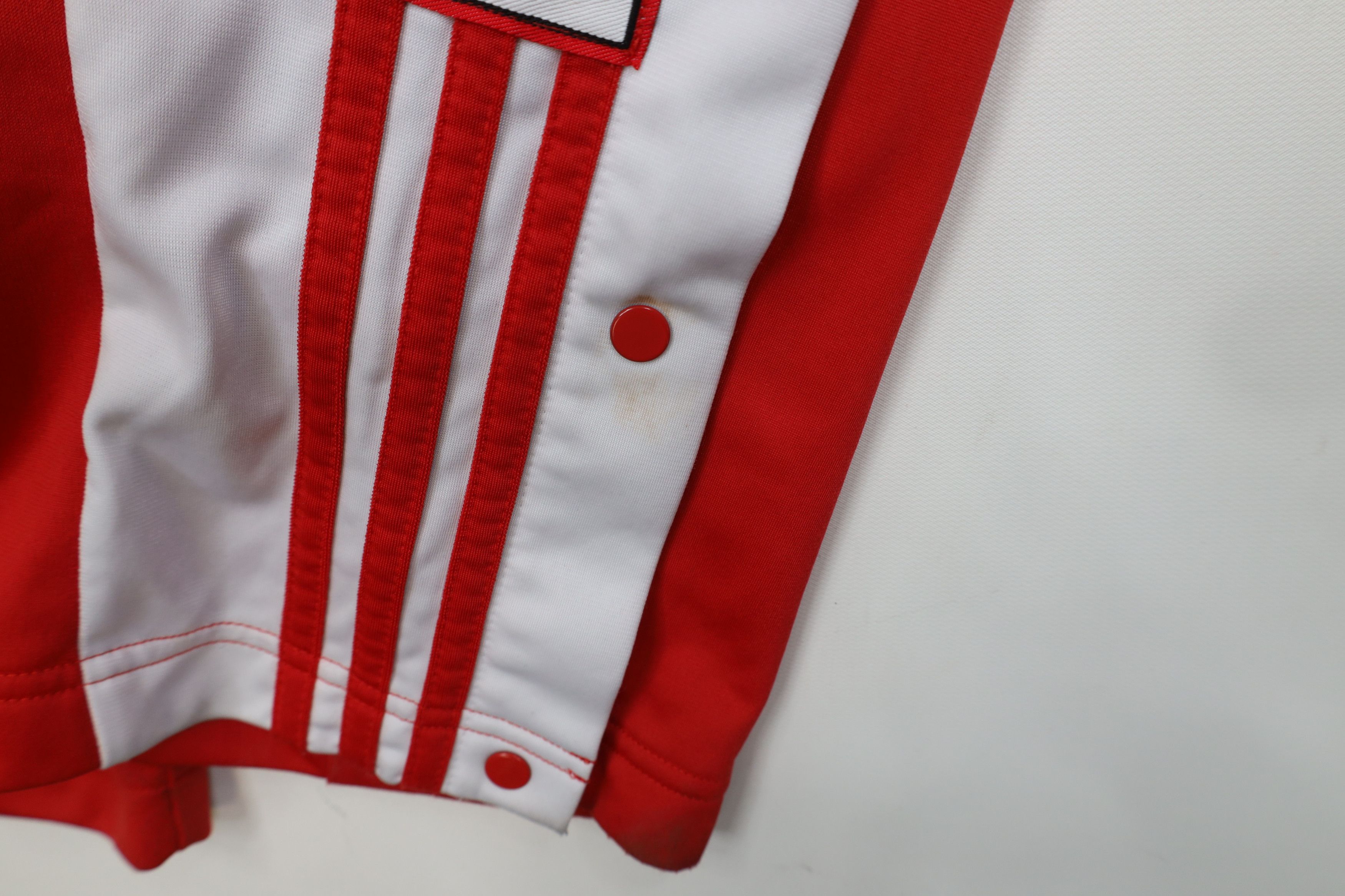 Adidas Vintage Y2K Adidas Striped Tearaway Sweatpants Pants Red Size US 34 / EU 50 - 6 Thumbnail