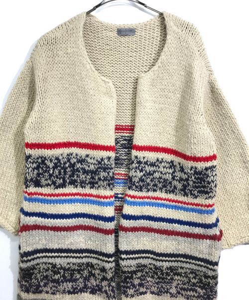 Yohji Yamamoto Yohji Yamamoto pour homme big silhouette knit coat Size US XXL / EU 58 / 5 - 2 Thumbnail