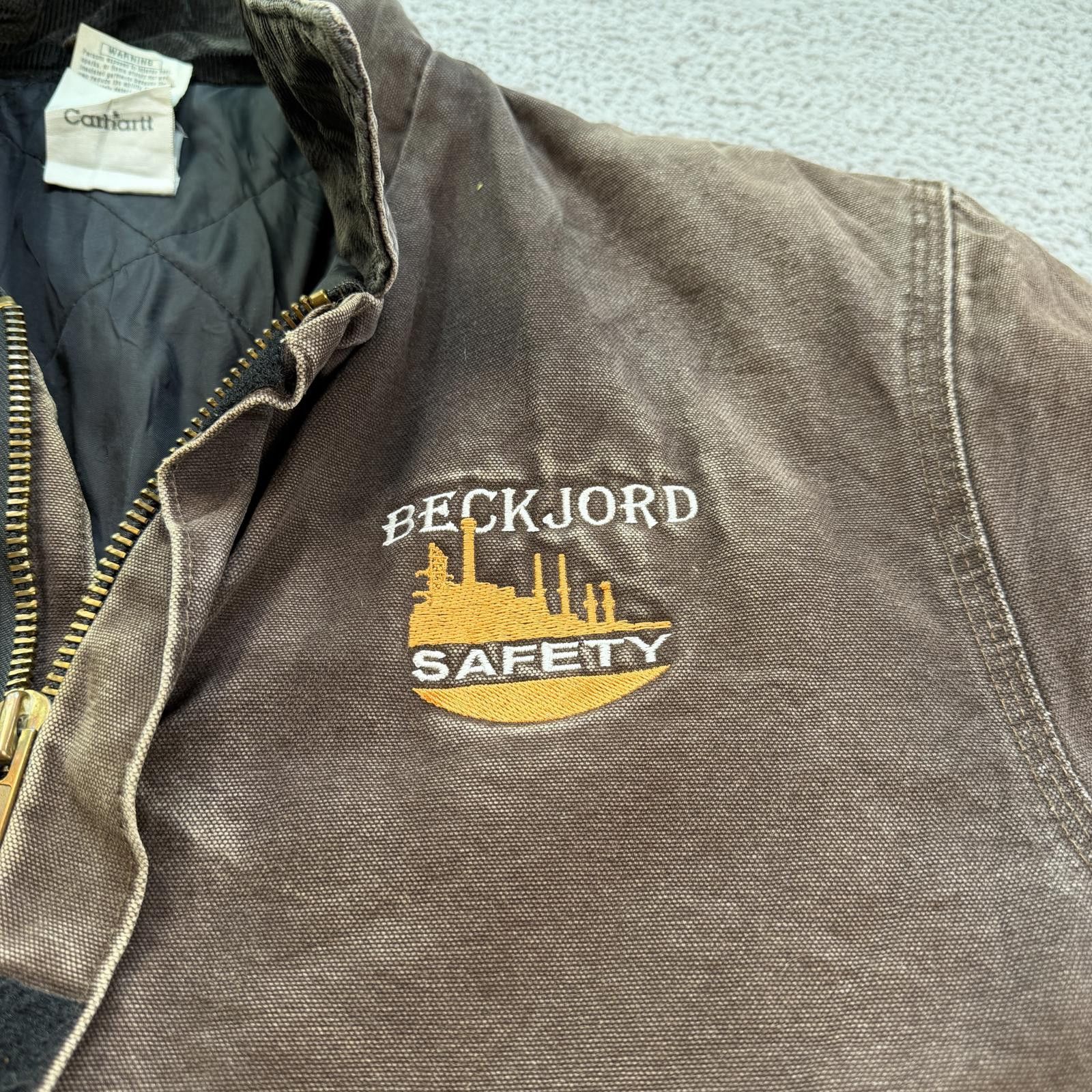 Carhartt Vintage Carhartt Brown Duck Work Jacket Quilted Lined XL T Size US XL / EU 56 / 4 - 6 Thumbnail