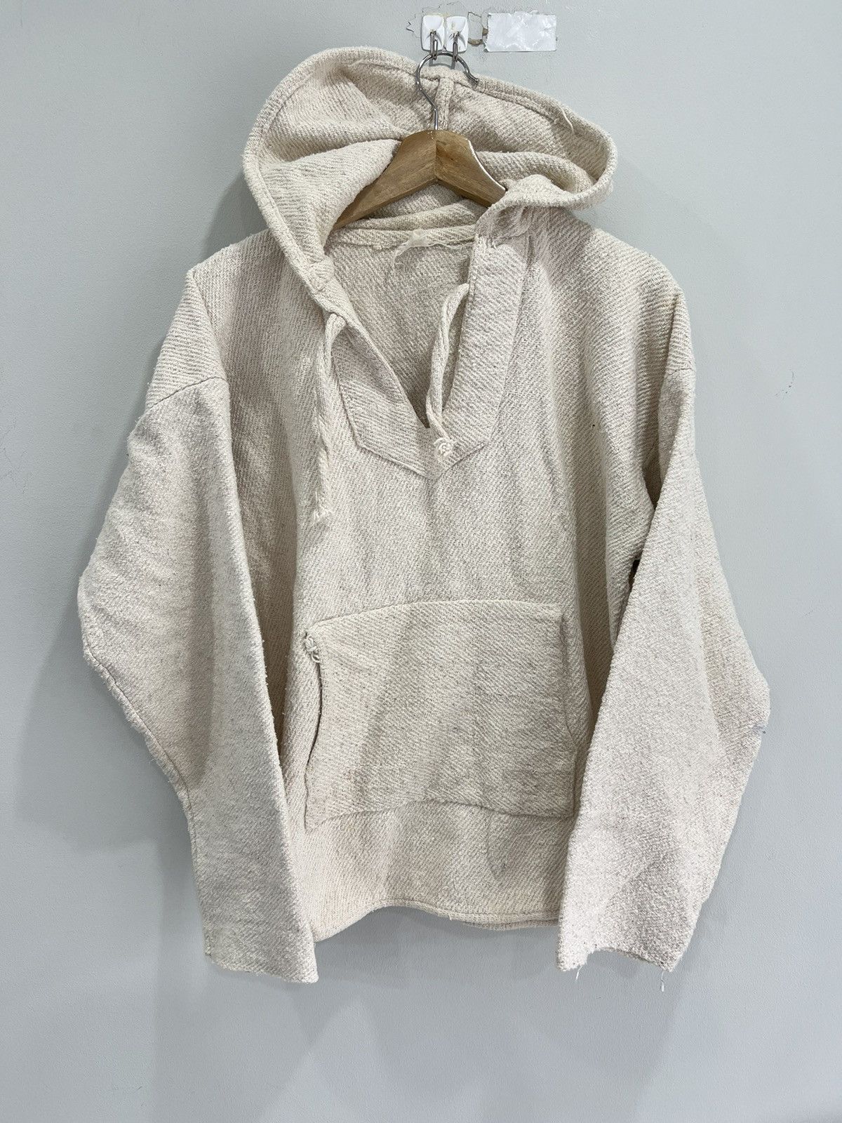 Vintage Vintage Drug Rug Pullover Howling Wolf Moon Hoodie sweater Size US M / EU 48-50 / 2 - 2 Thumbnail