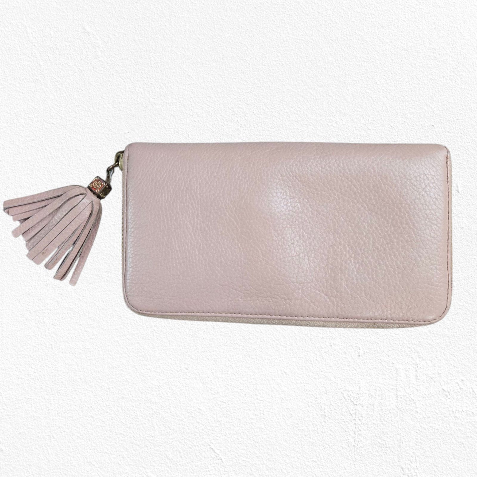 Tory Burch Tory Burch Amanda Pink Leather Zip Wallet Size ONE SIZE - 11 Thumbnail