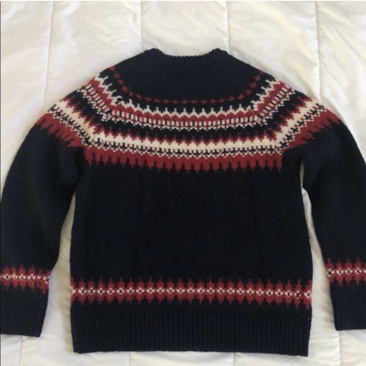 J.Crew Fair Isle Sweater Size US L / EU 52-54 / 3 - 2 Thumbnail