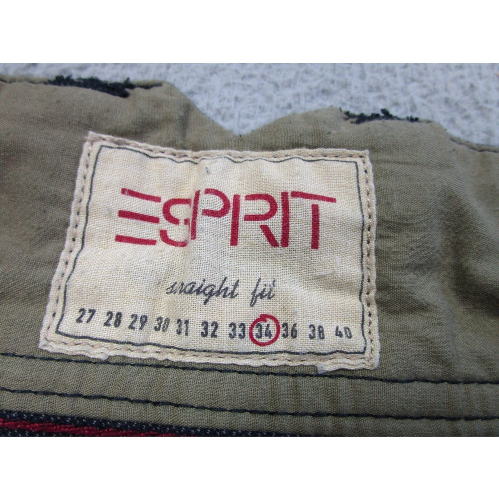 Esprit ESPIRIT Shorts 34 Blue Woven Preppy Casual Mens Size US 34 / EU 50 - 7 Thumbnail