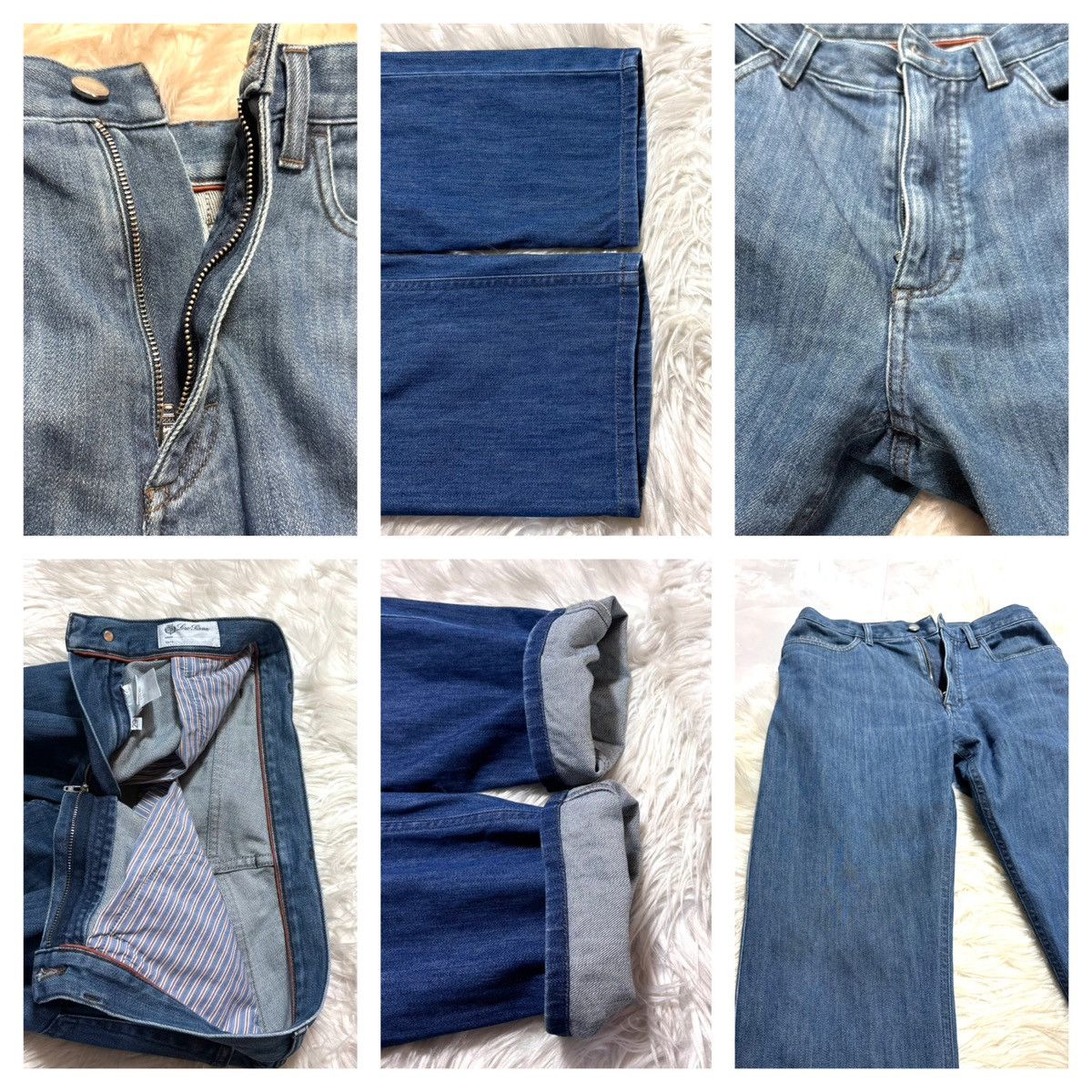 Loro Piana Loro Piana Denim Pants with Plate, Blue, 29 Size US 29 - 3 Thumbnail