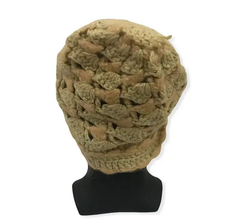 Japanese Brand Japanese Brand Net Design Beanie Hat Size ONE SIZE - 4 Thumbnail