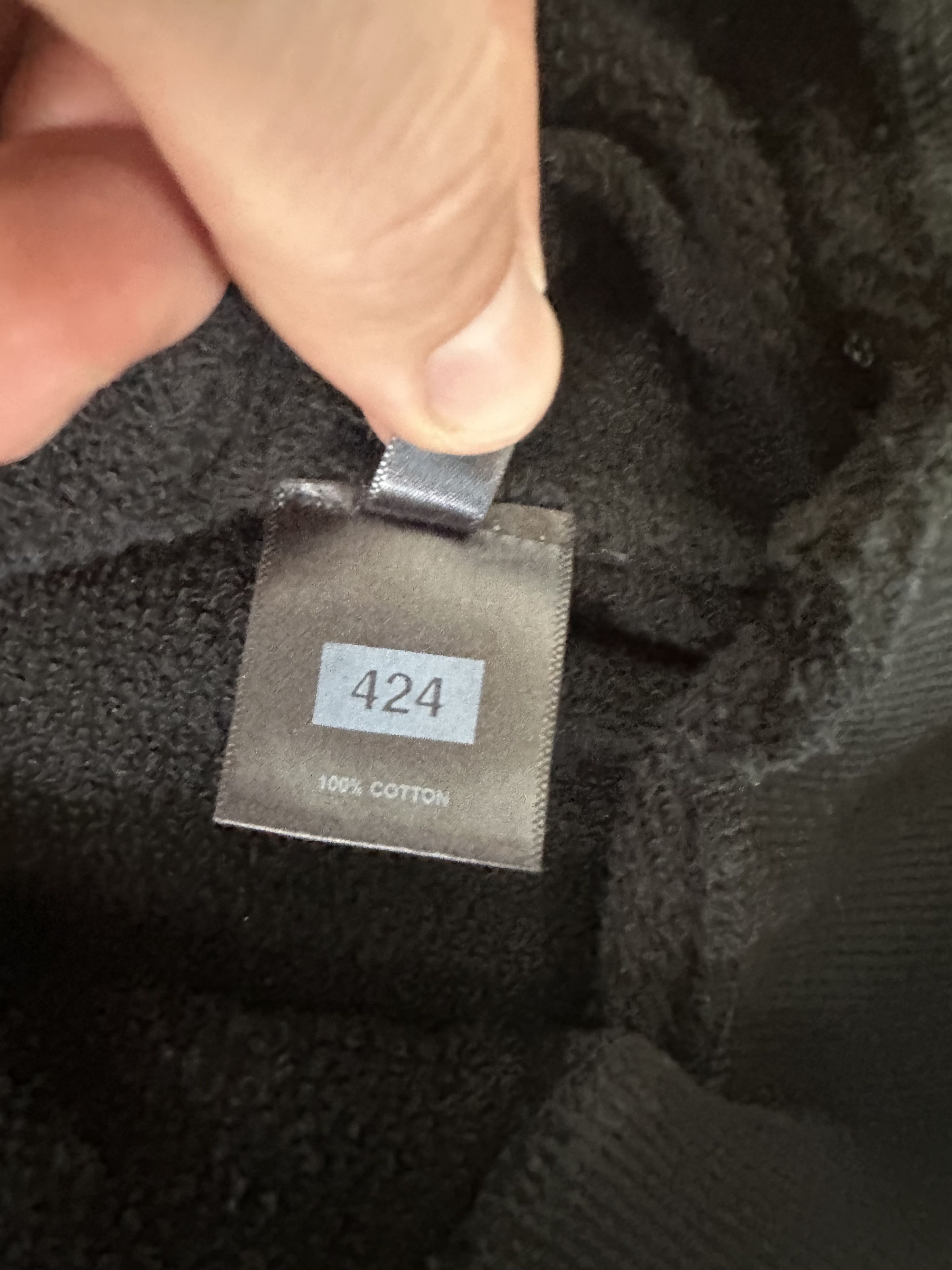 424 424 we're here to help hoodie Size US XL / EU 56 / 4 - 4 Thumbnail