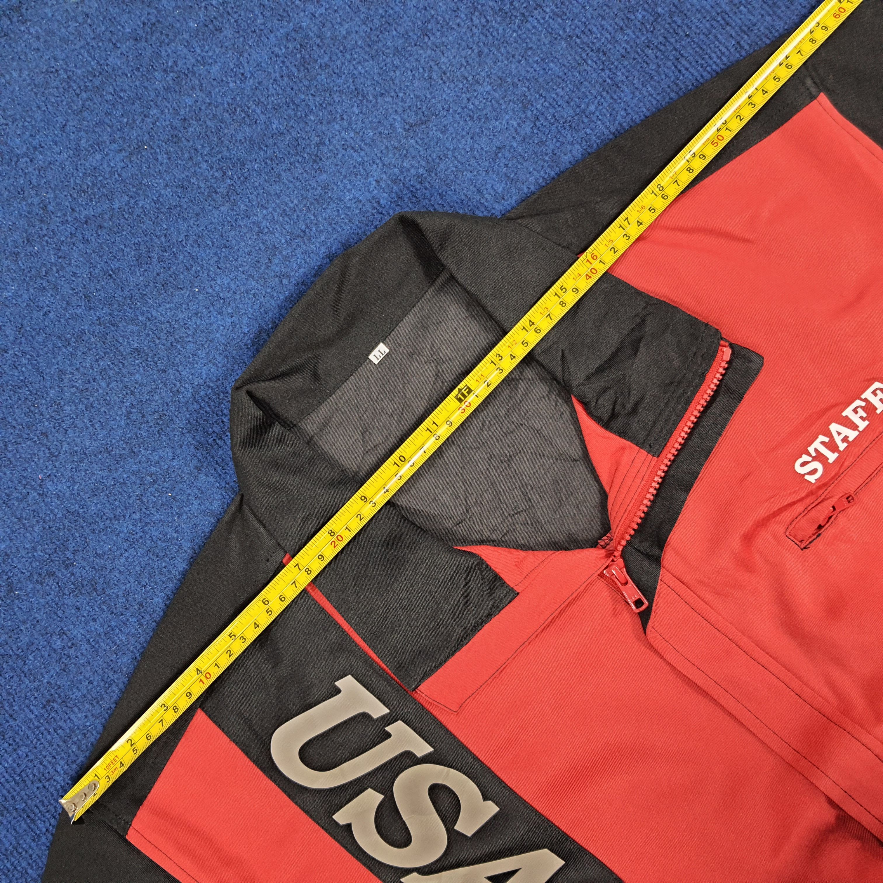 Japanese Brand × Vintage Vintage Usami Car Care Service Japan Motorsport Staff Jacket Size US L / EU 52-54 / 3 - 9 Thumbnail