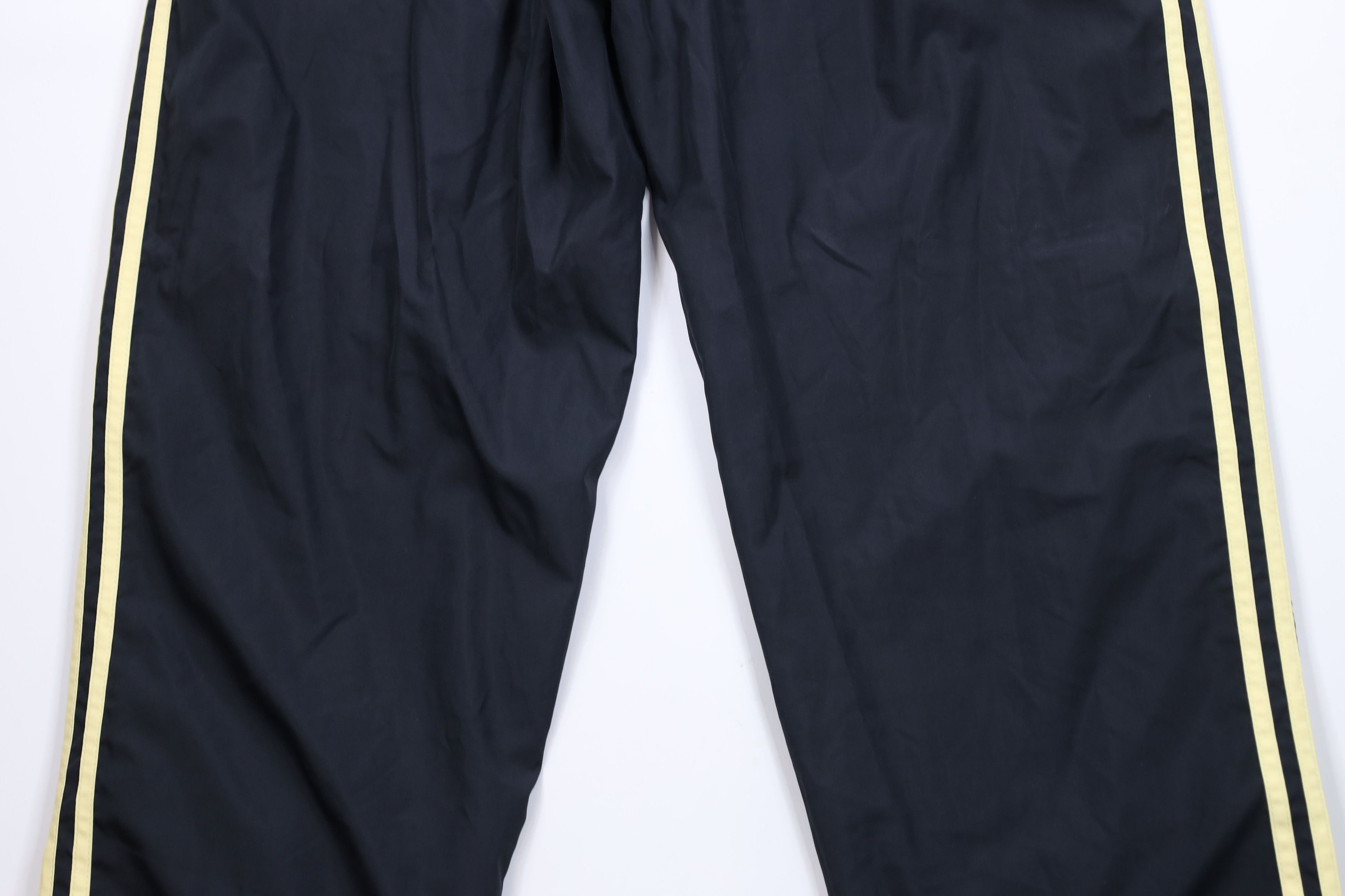 Adidas × Vintage Vintage Y2K Adidas Striped Lined Wide Leg Windbreaker Pants Size US 38 / EU 54 - 12 Thumbnail