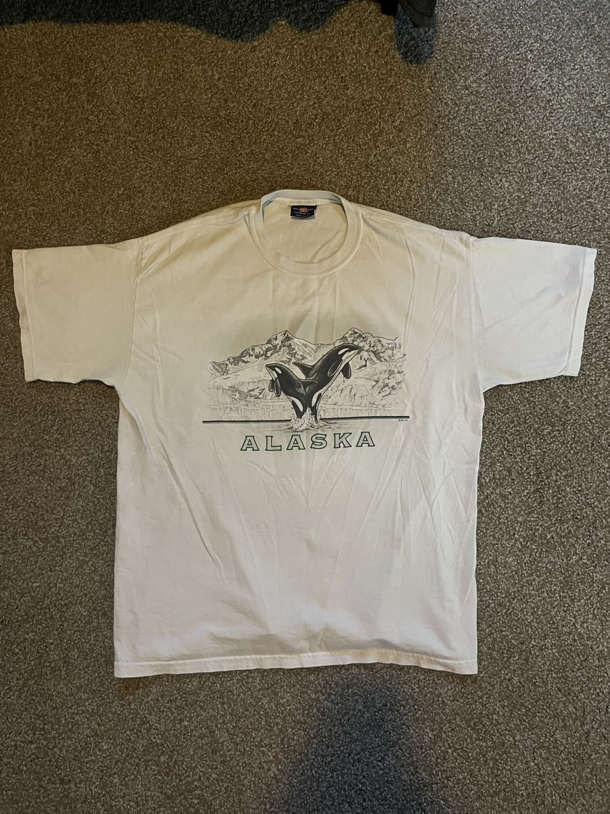 Vintage Alaska Tee Size US XL / EU 56 / 4 - 1 Thumbnail