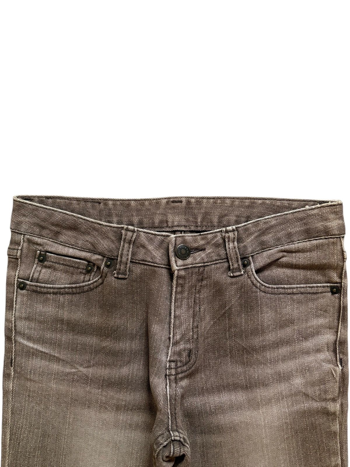 Japanese Brand Vintage Japanese Brand Faded Wash Distressed Flare Jeans Size 28" / US 6 / IT 42 - 4 Thumbnail