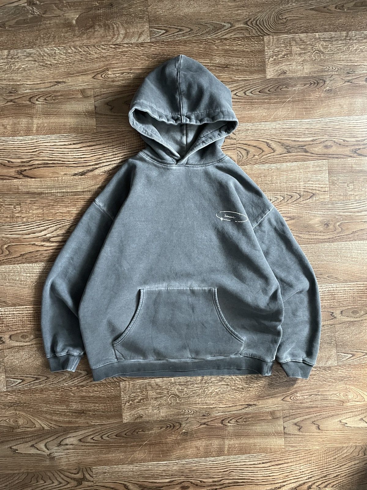 Other Vintage Streetwear Archival Avant Garde Stone Washed Hoodie Size US M / EU 48-50 / 2 - 1 Thumbnail