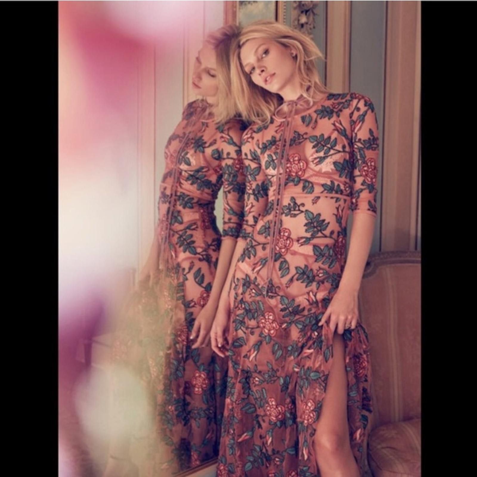 Other Rare For Love & Lemons Rosali Maxi Dress Lace S Size S / US 4 / IT 40 - 5 Thumbnail